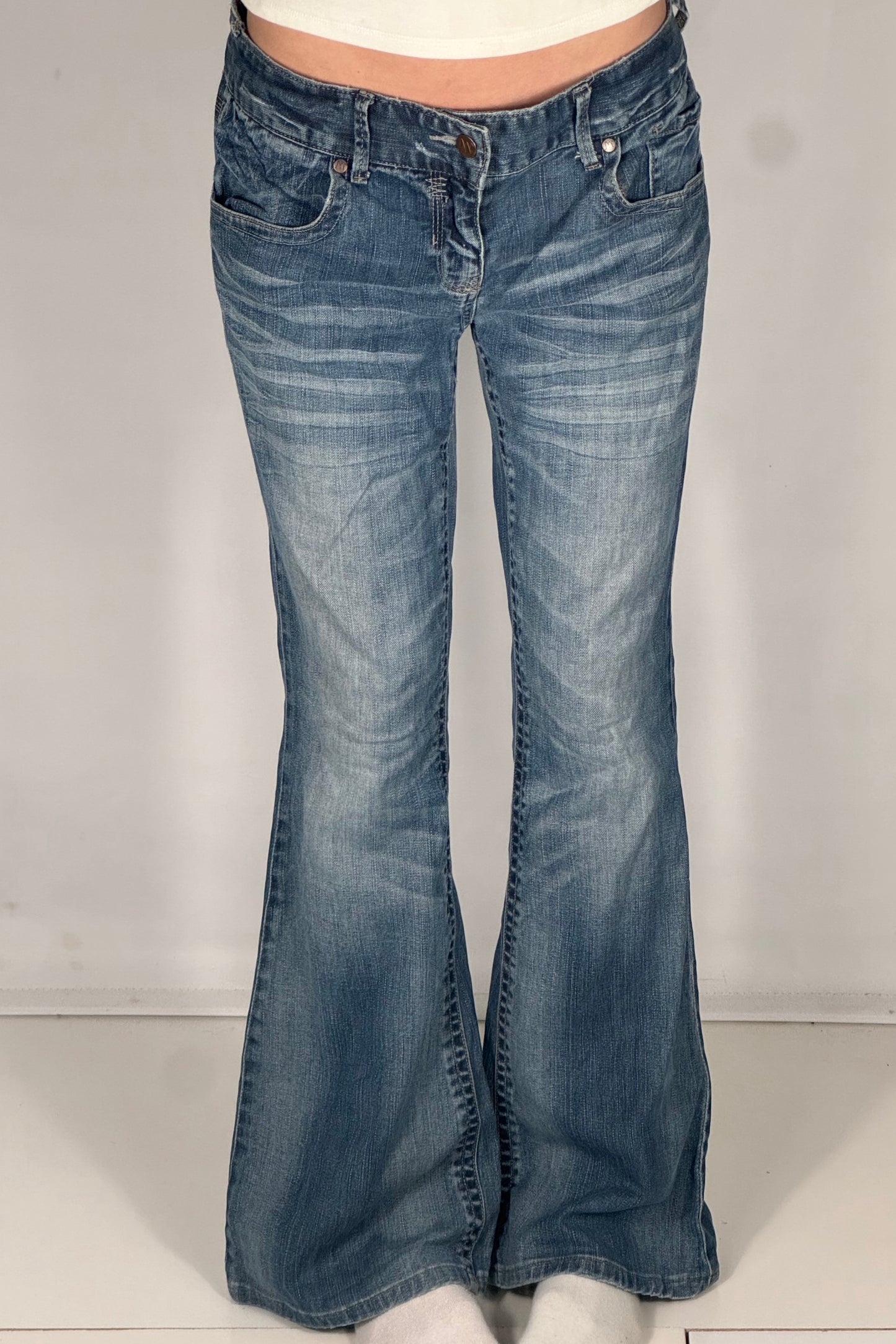 Lågmidjade jeans stl: L