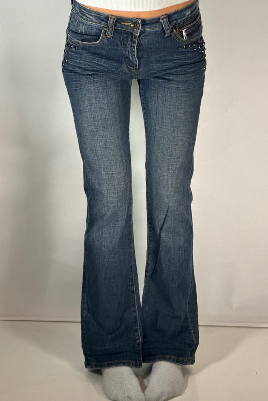 Lågmidjade jeans stl: XXS