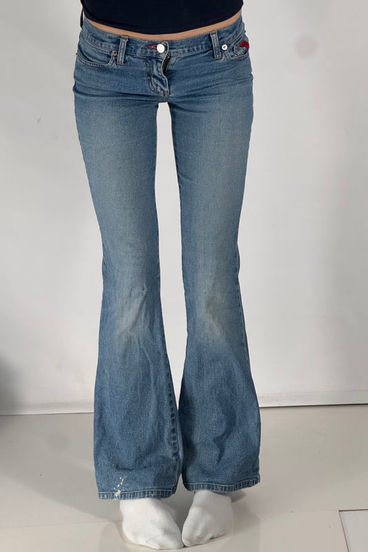 Lågmidjade jeans stl: