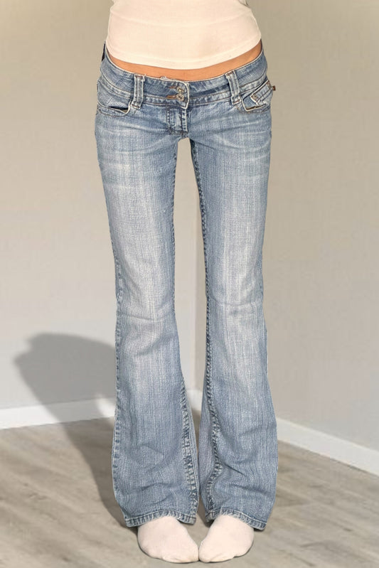 Lågmidjade jeans stl: XS