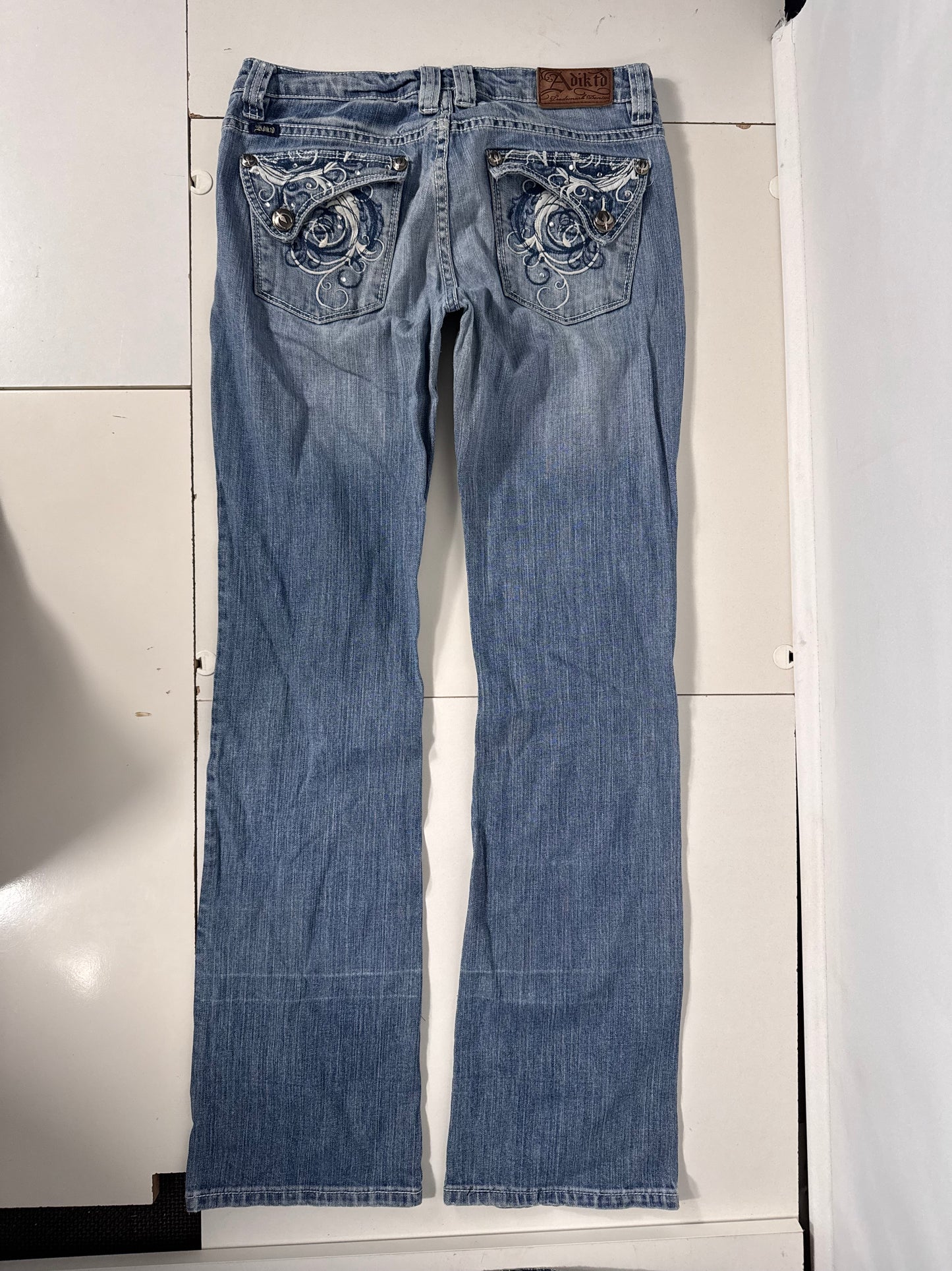 Lågmidjade jeans stl: S