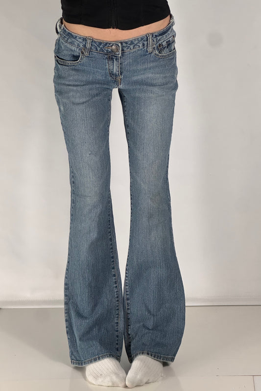 Lågmidjade jeans stl: S/M