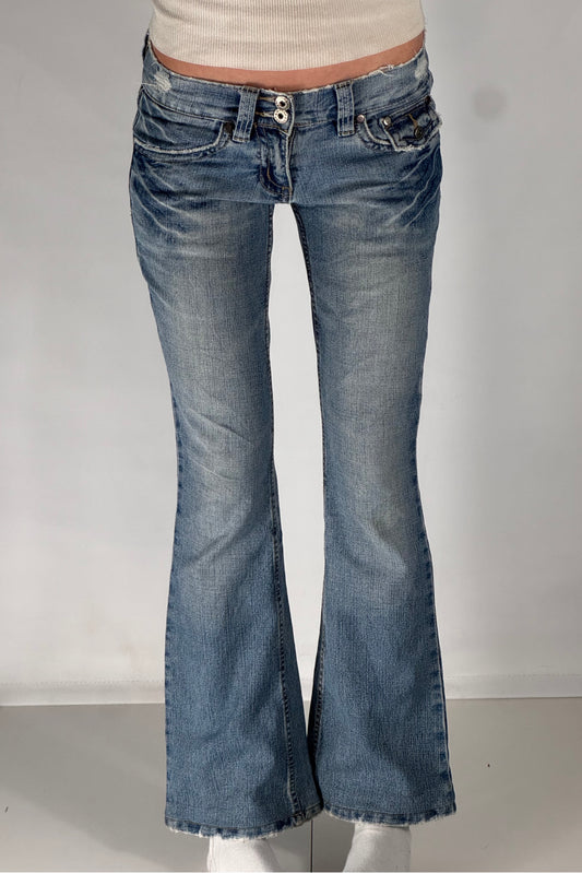 Lågmidjade jeans stl: XS