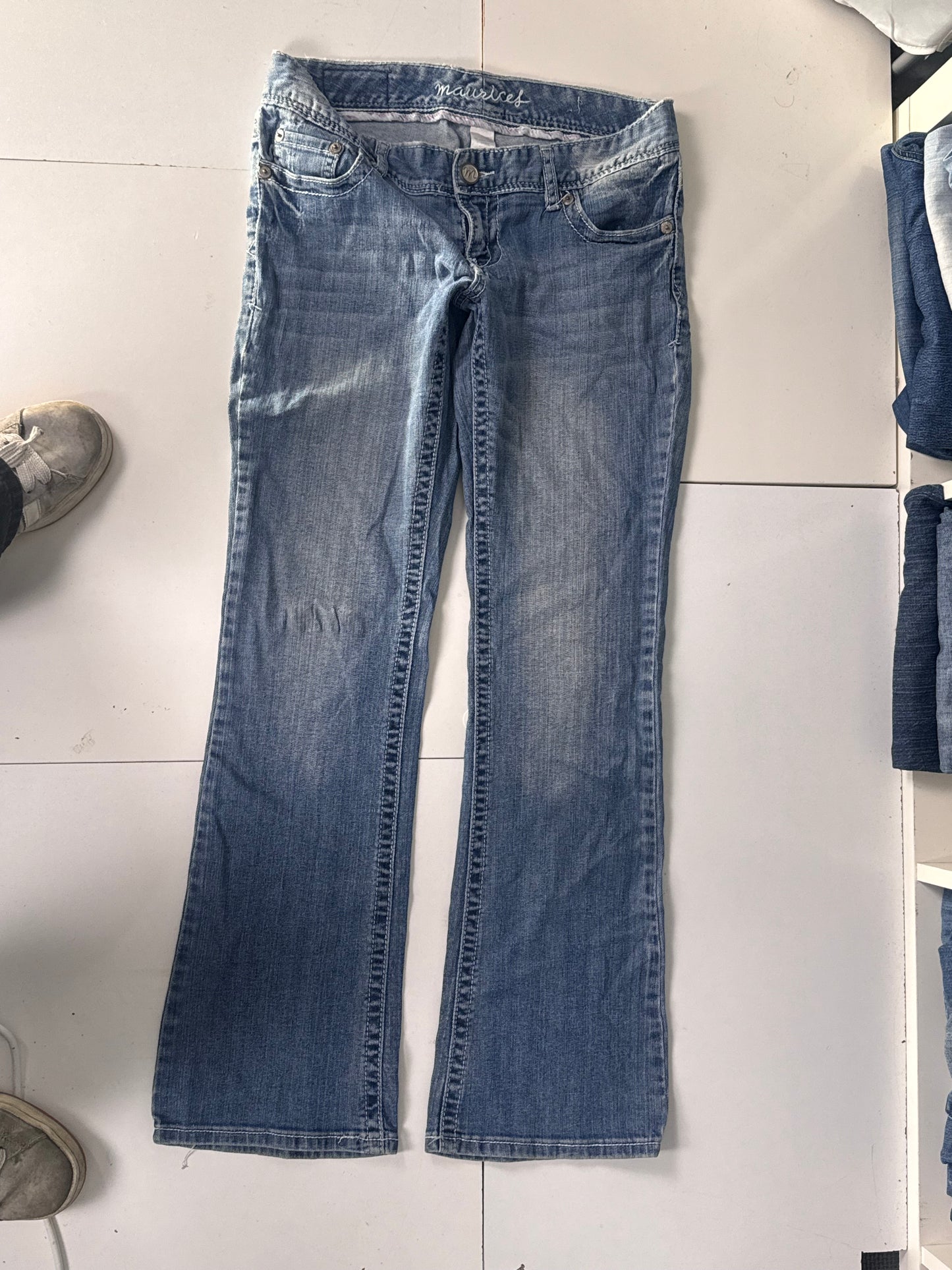 Lavtaljede jeans str: S/M