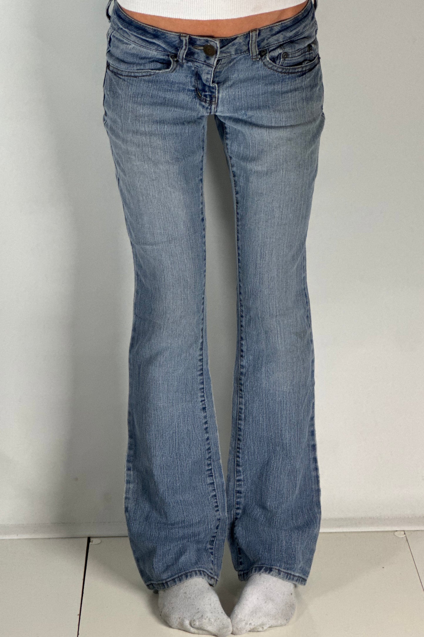 Lågmidjade jeans stl: XS