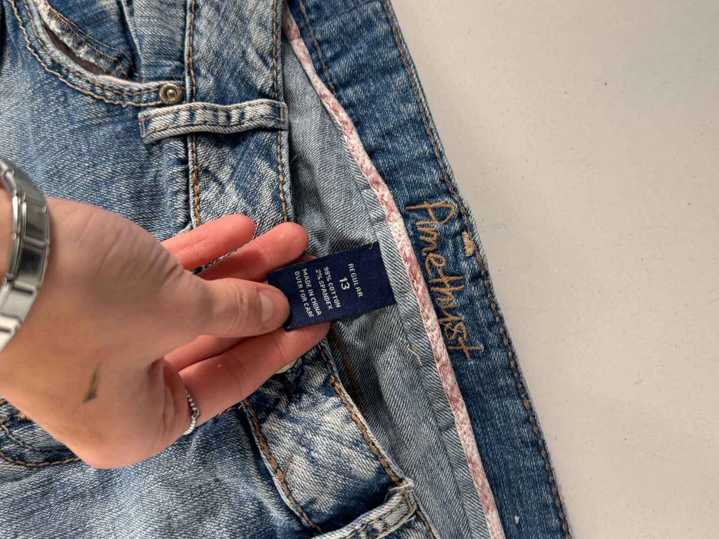 Lavlivsjeans str: M