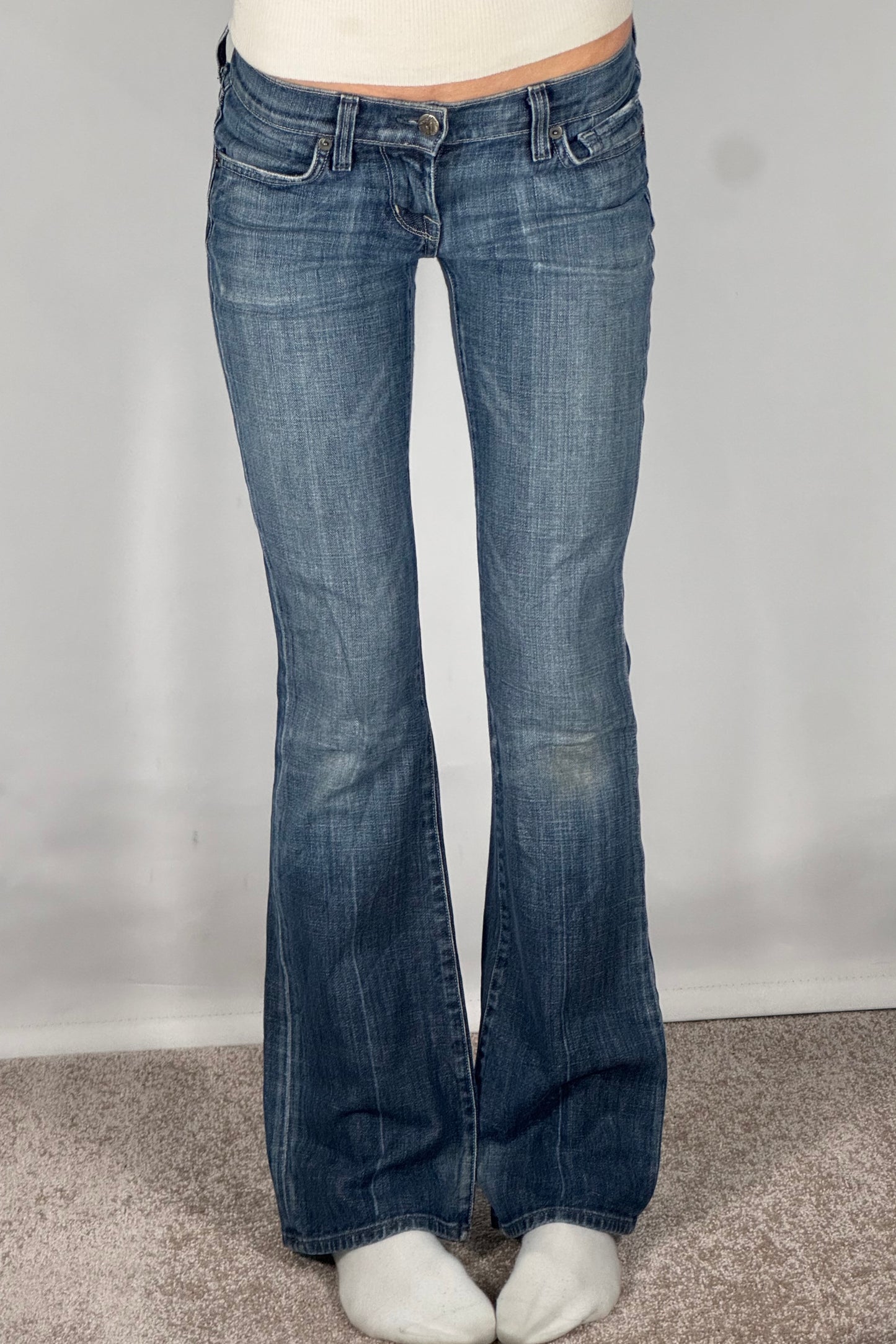 Lågmidjade jeans stl: XXS