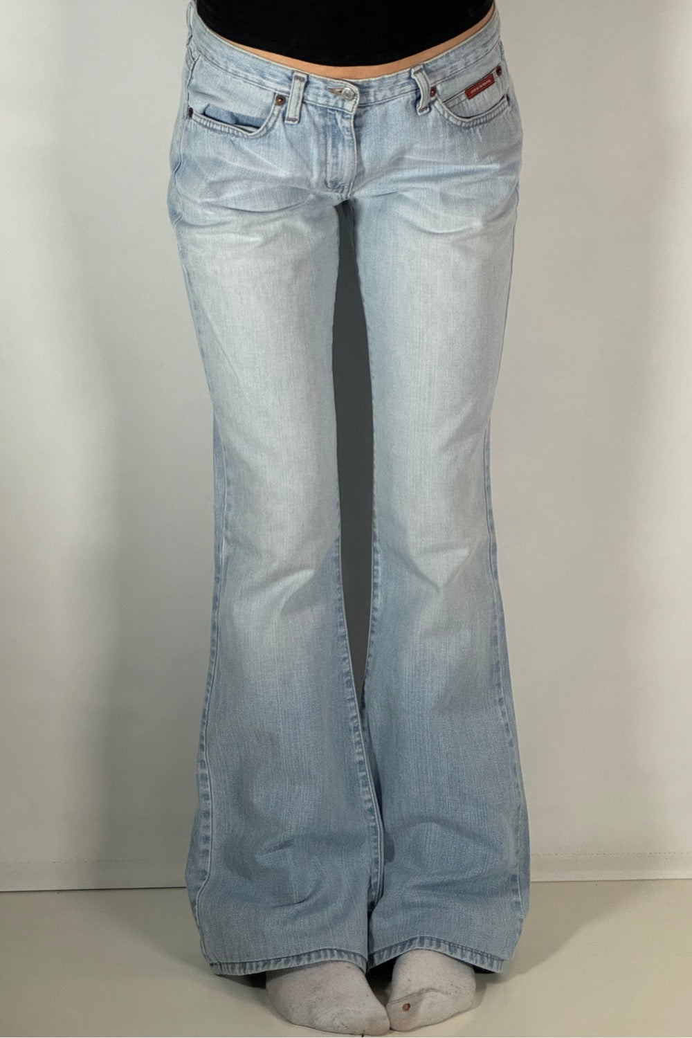 Lågmidjade jeans stl: S