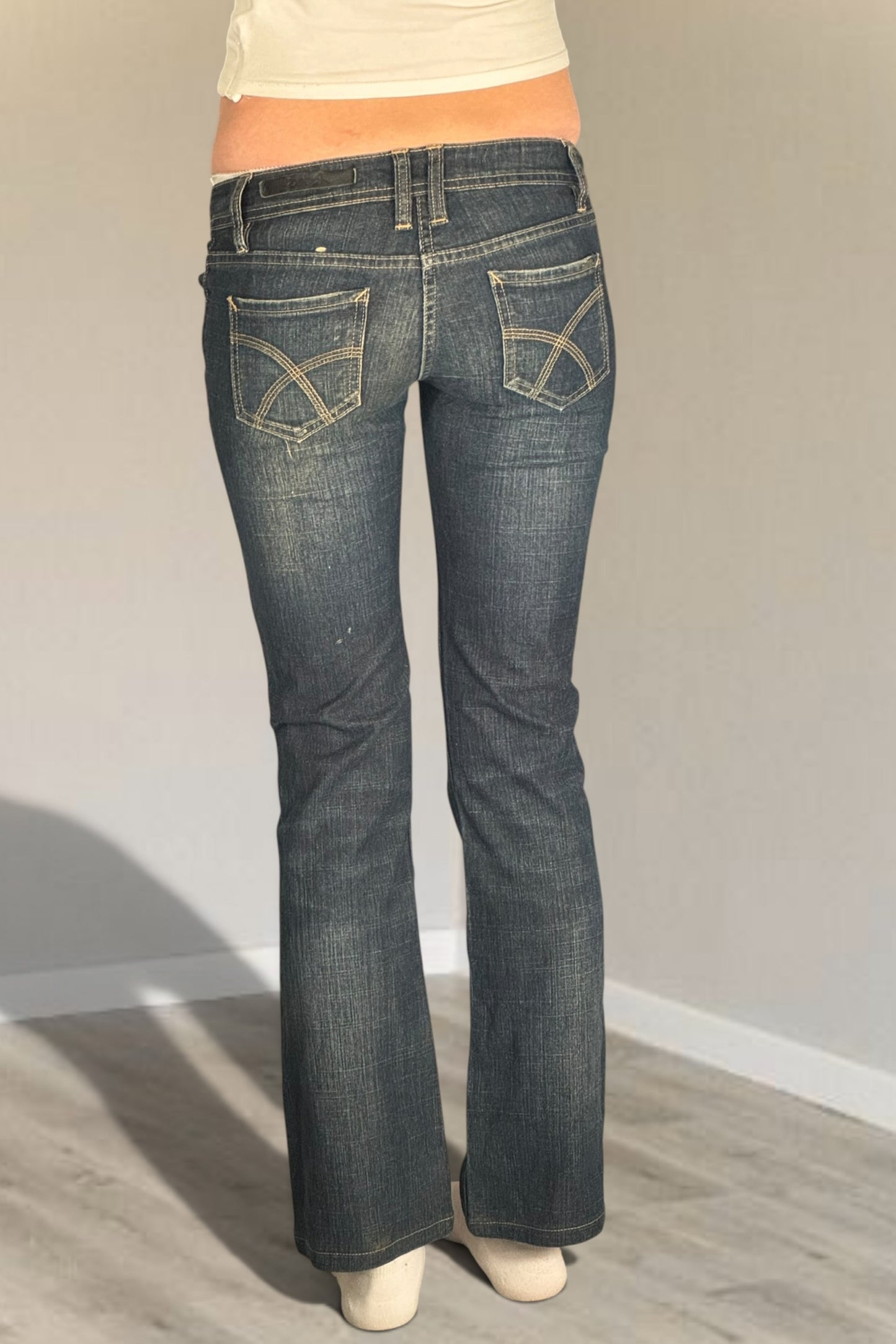 Lågmidjade jeans stl: XXS