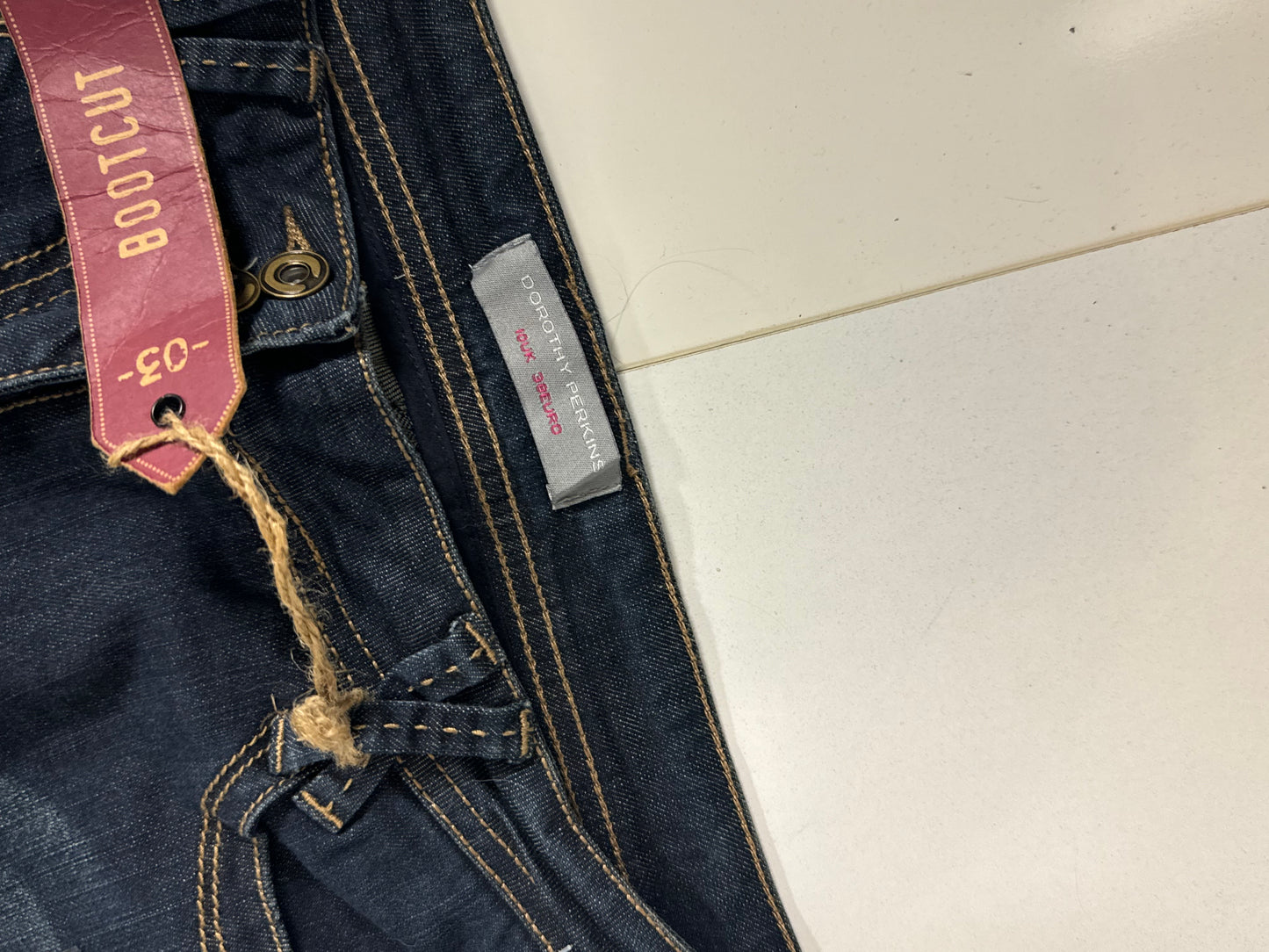 Lågmidjade jeans stl: S