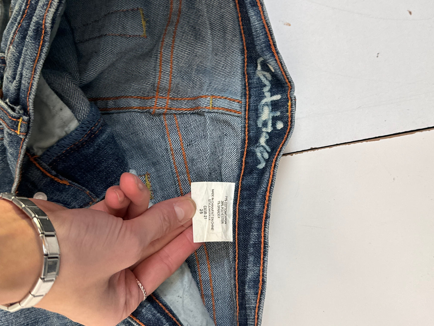 Lågmidjade jeans stl: XS