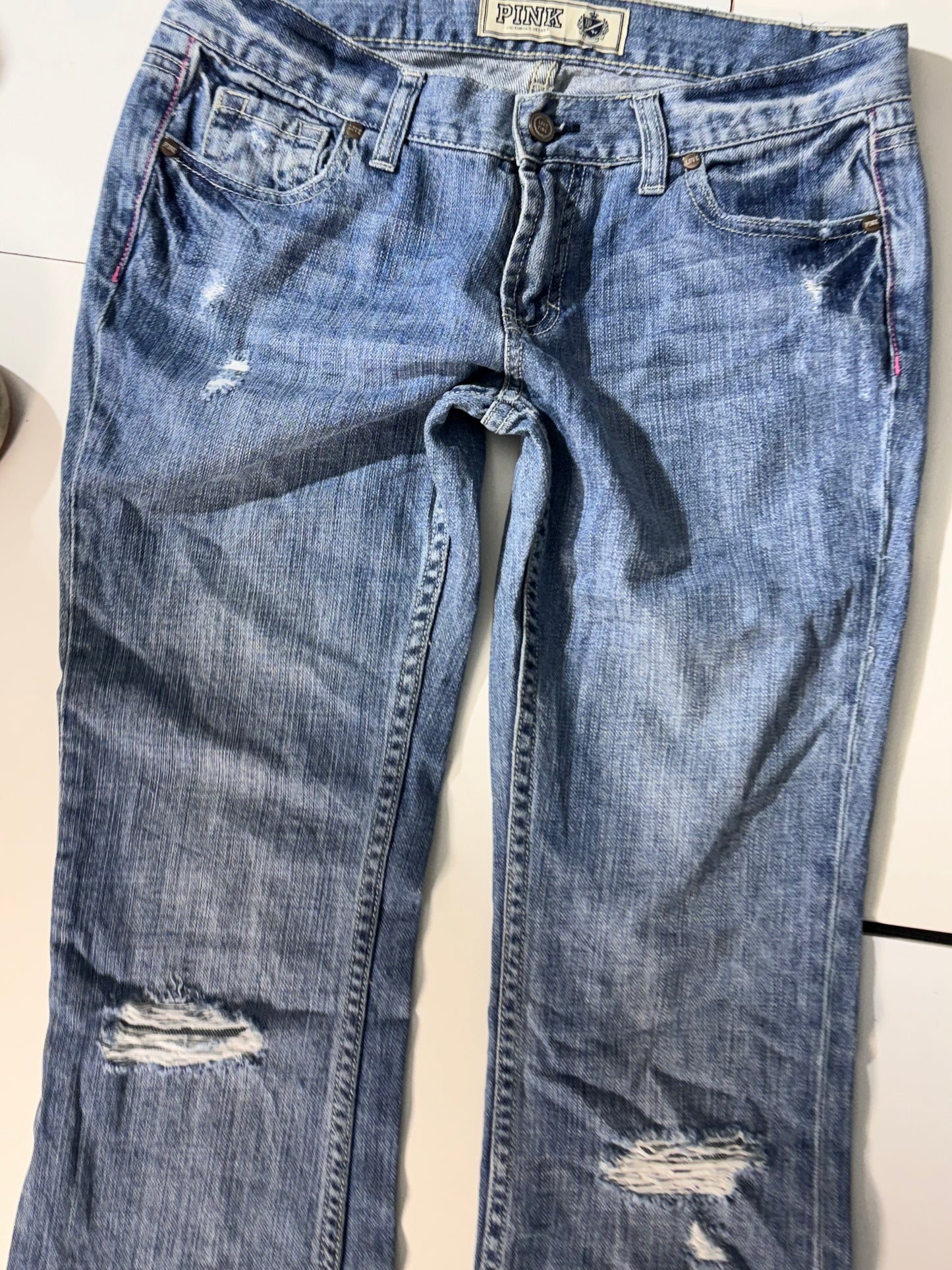 Lavtaljede jeans str: S/M