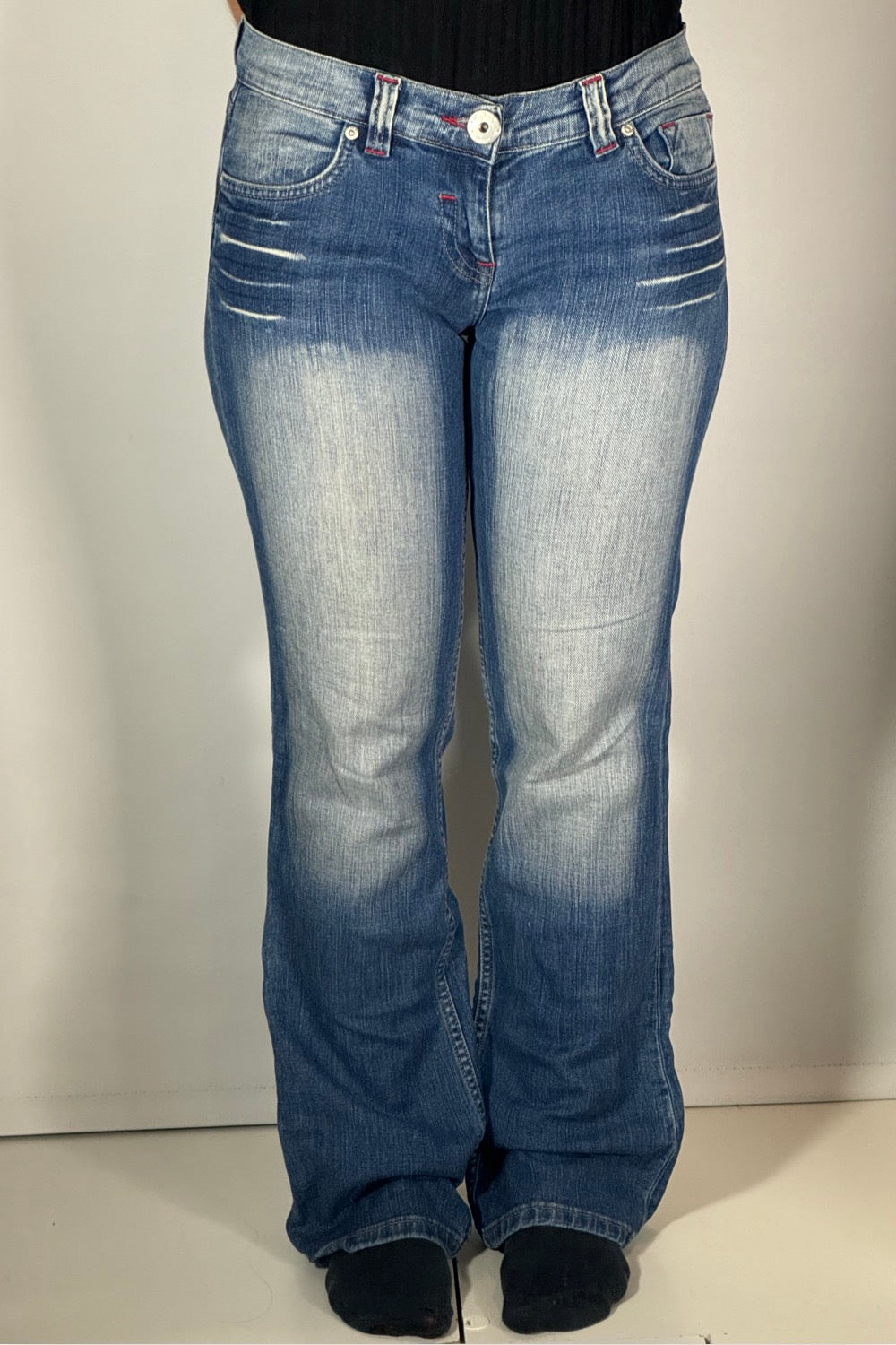 Lågmidjade jeans stl: M
