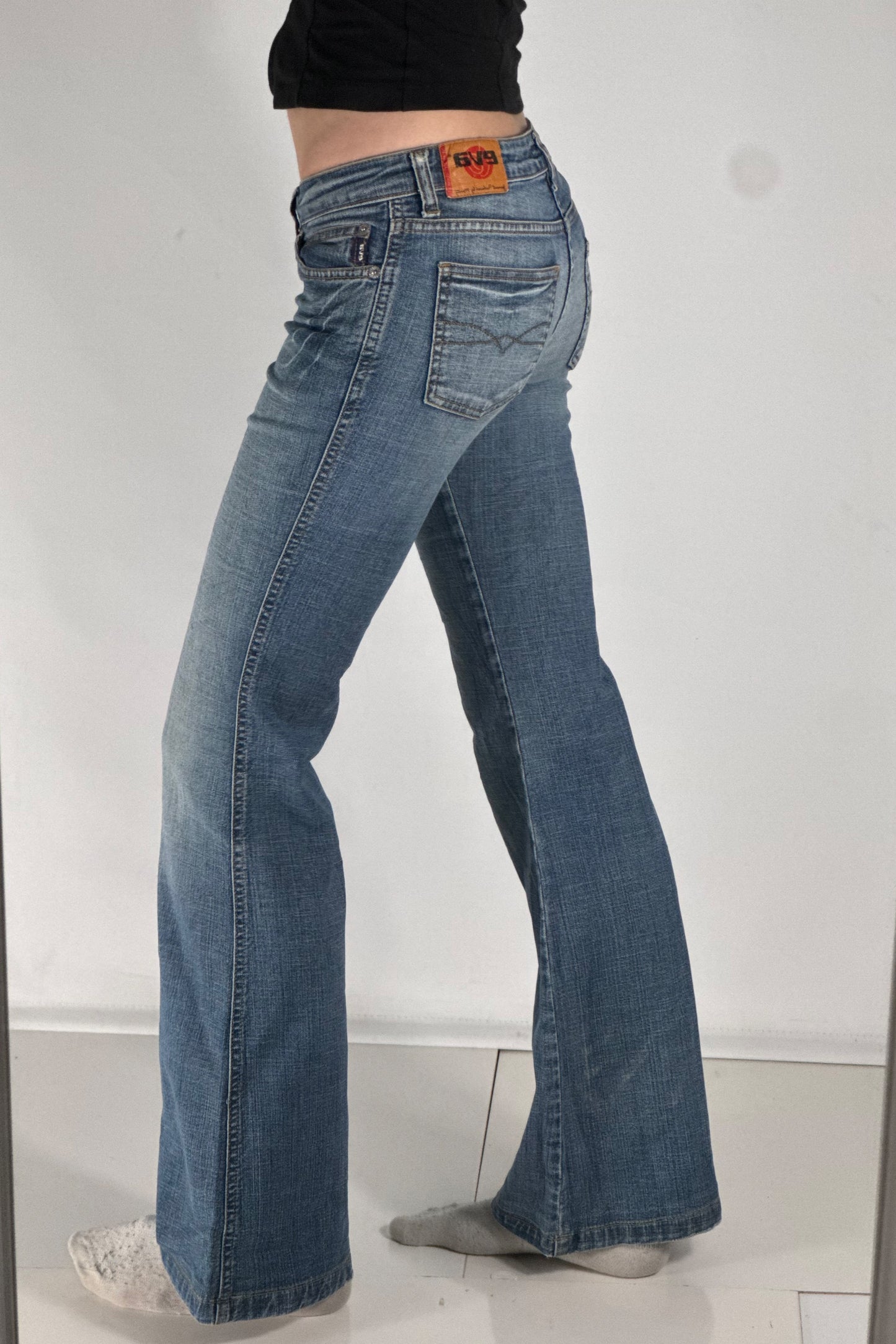 Lågmidjade jeans stl: XS