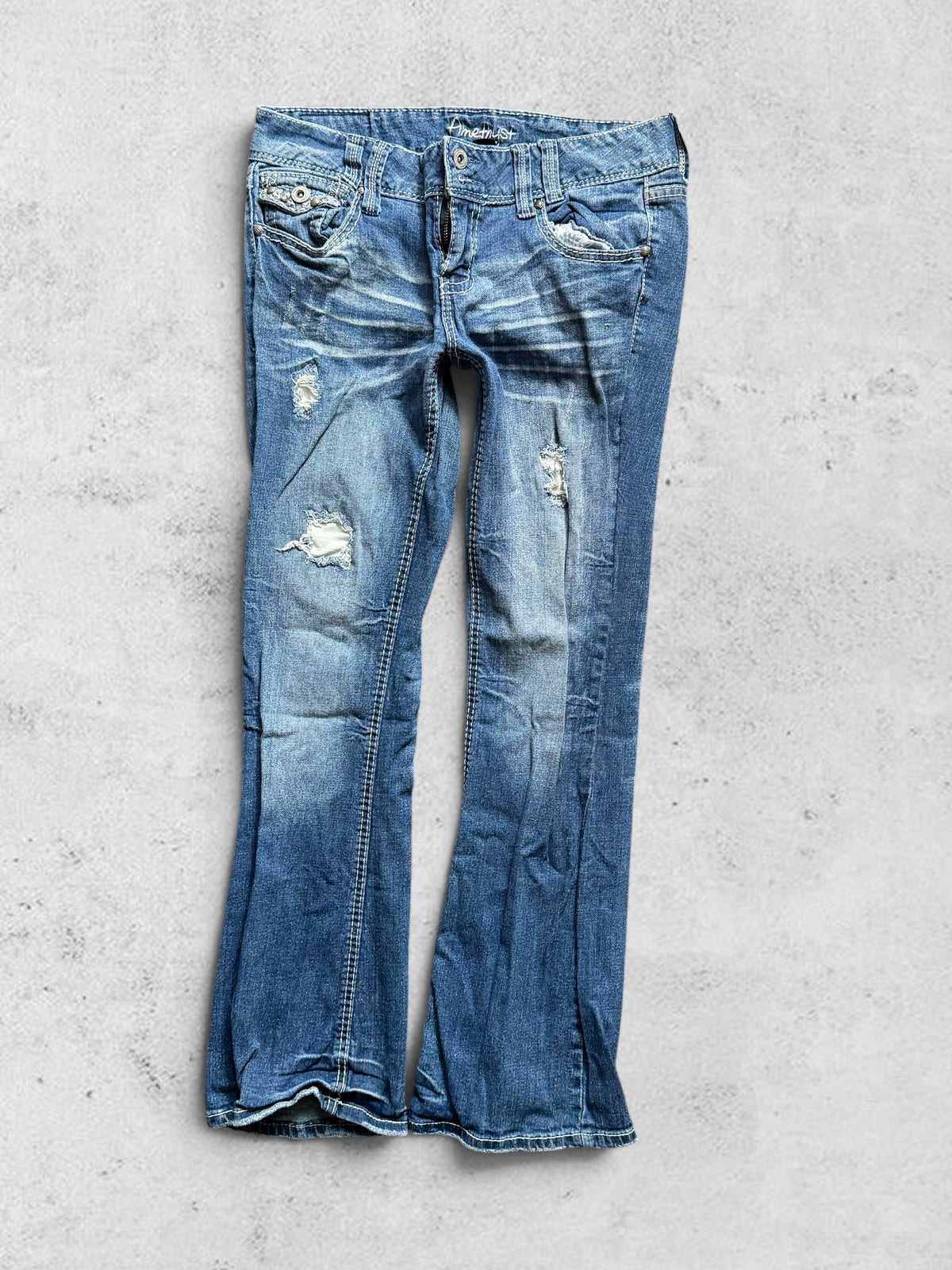 Lågmidjade jeans stl: M