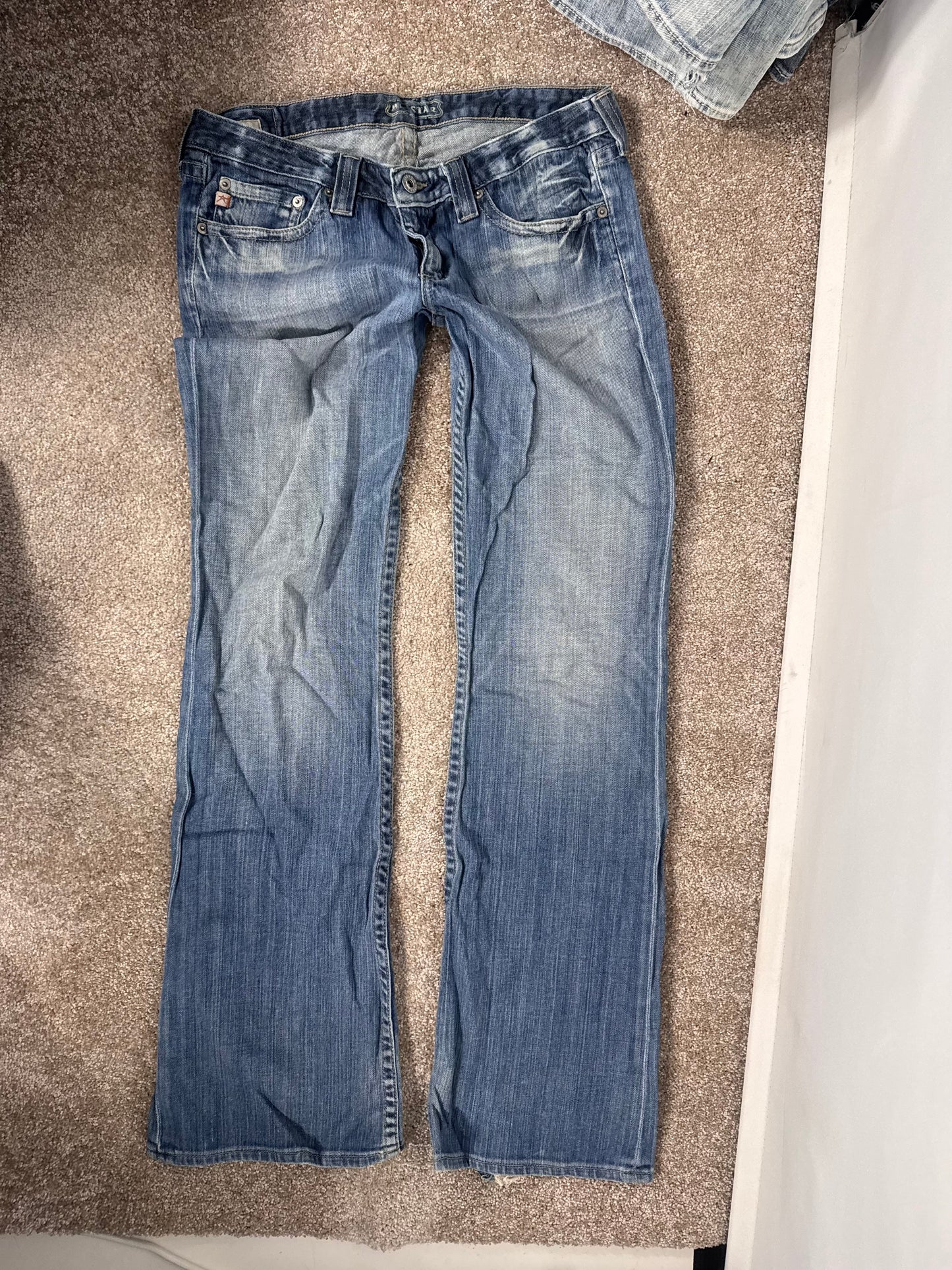 Lågmidjade jeans stl: S