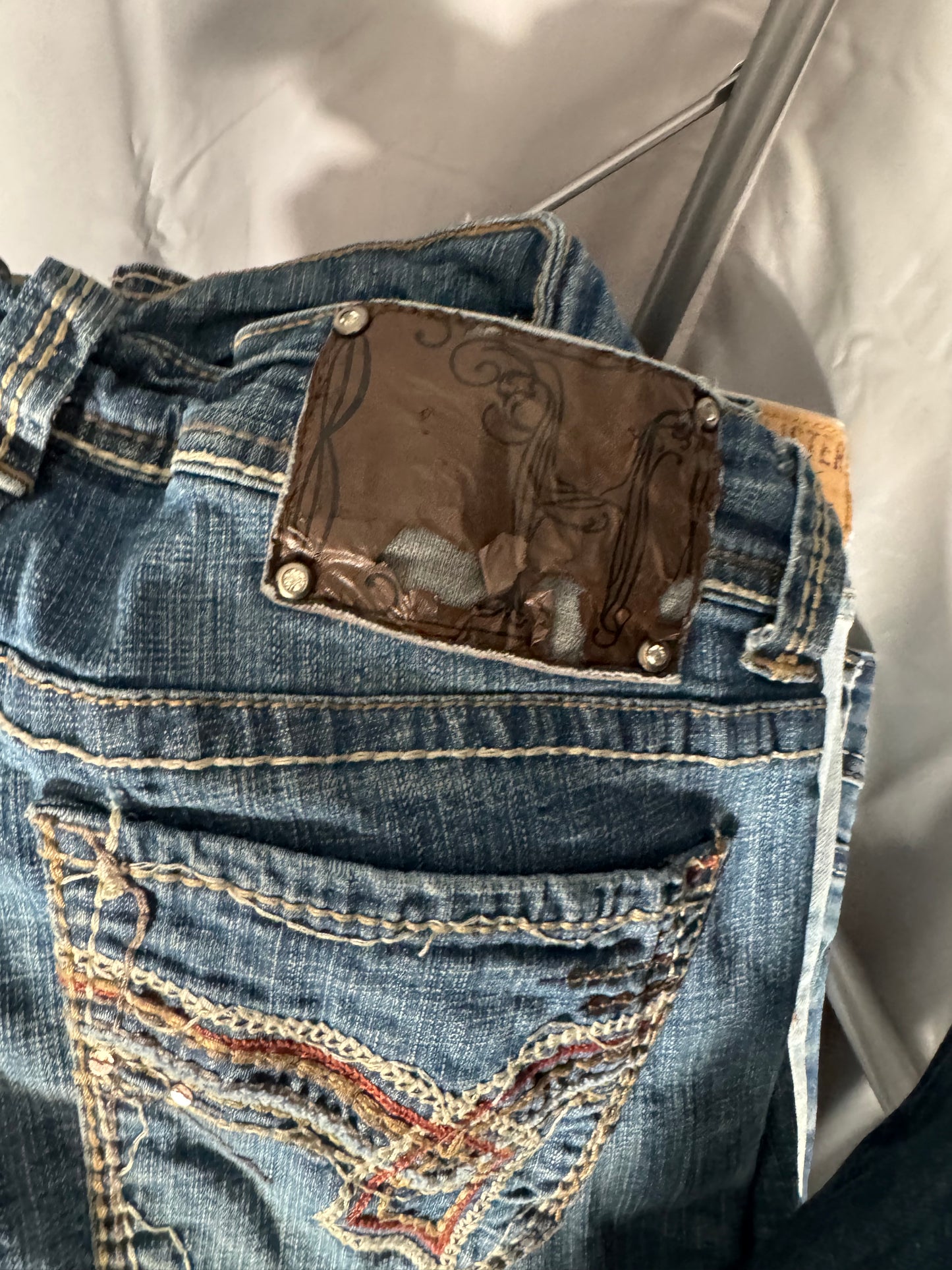 Lågmidjade jeans stl: M