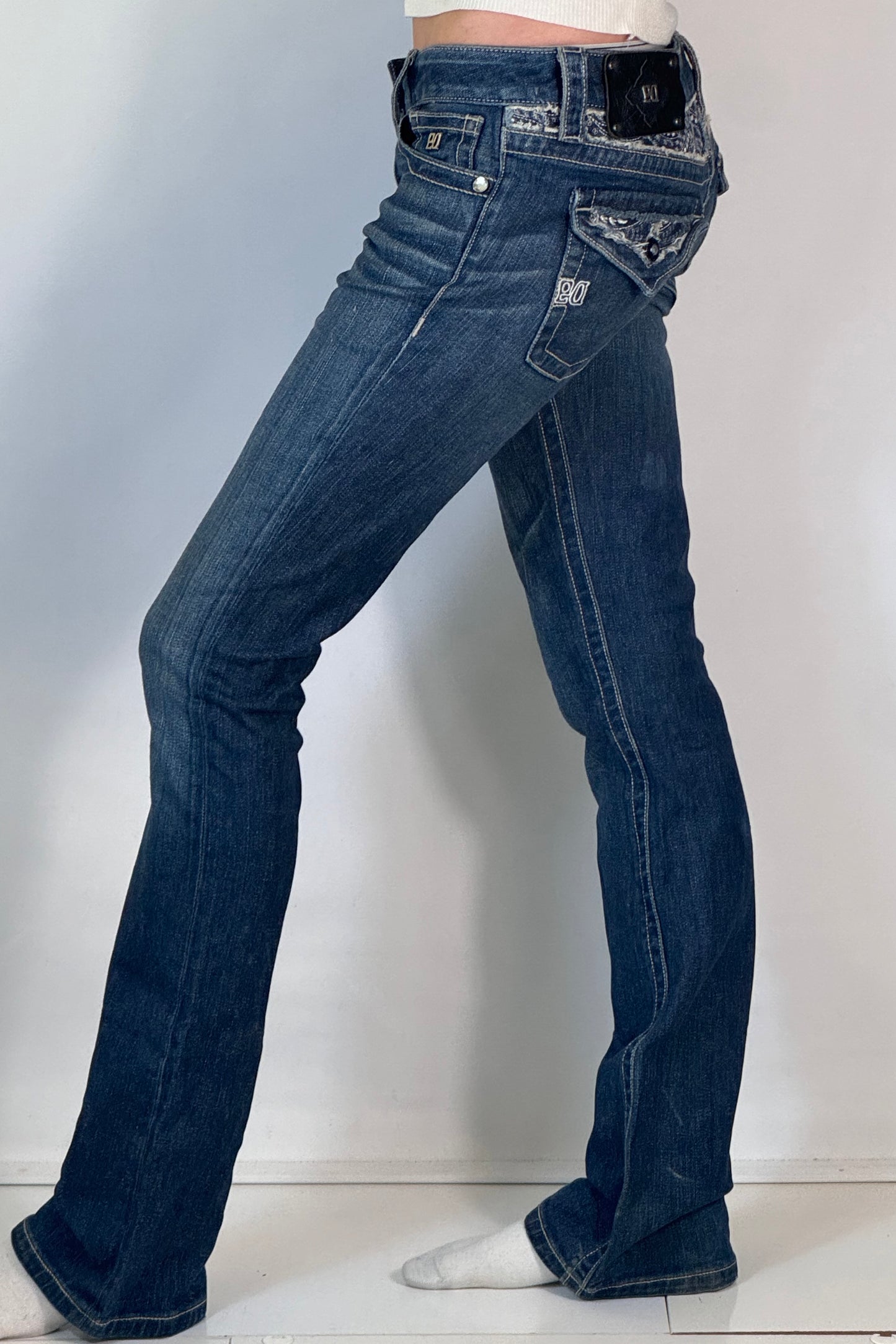 Lågmidjade jeans stl: XS/S