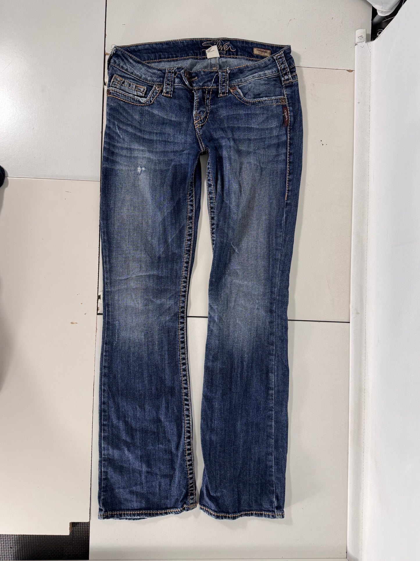 Lågmidjade jeans stl: S