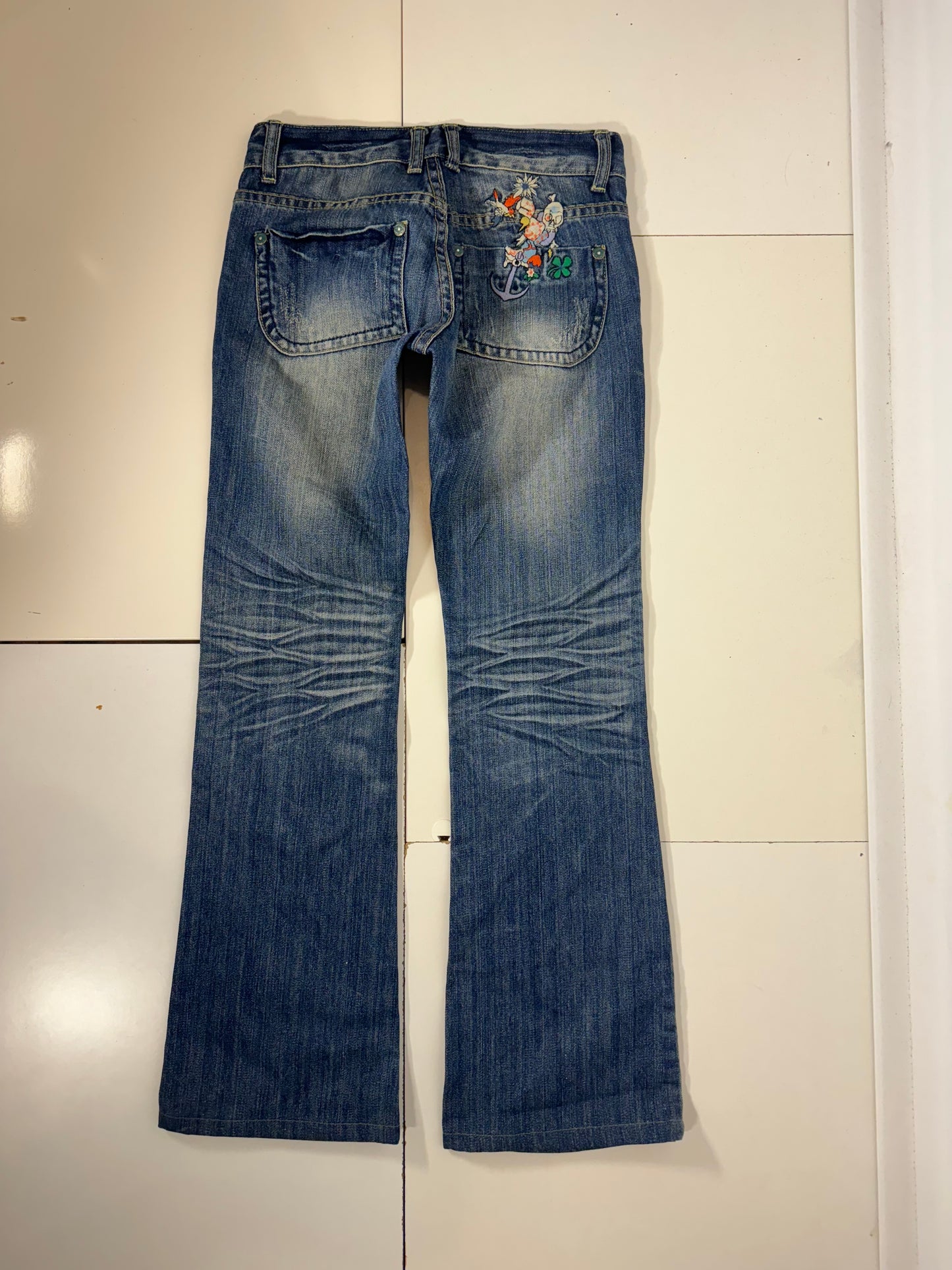 Lågmidjade jeans stl: XXS