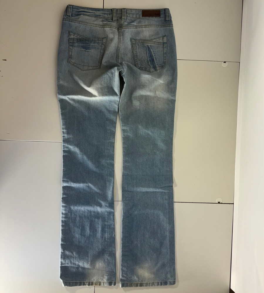 Lågmidjade jeans–stl: M