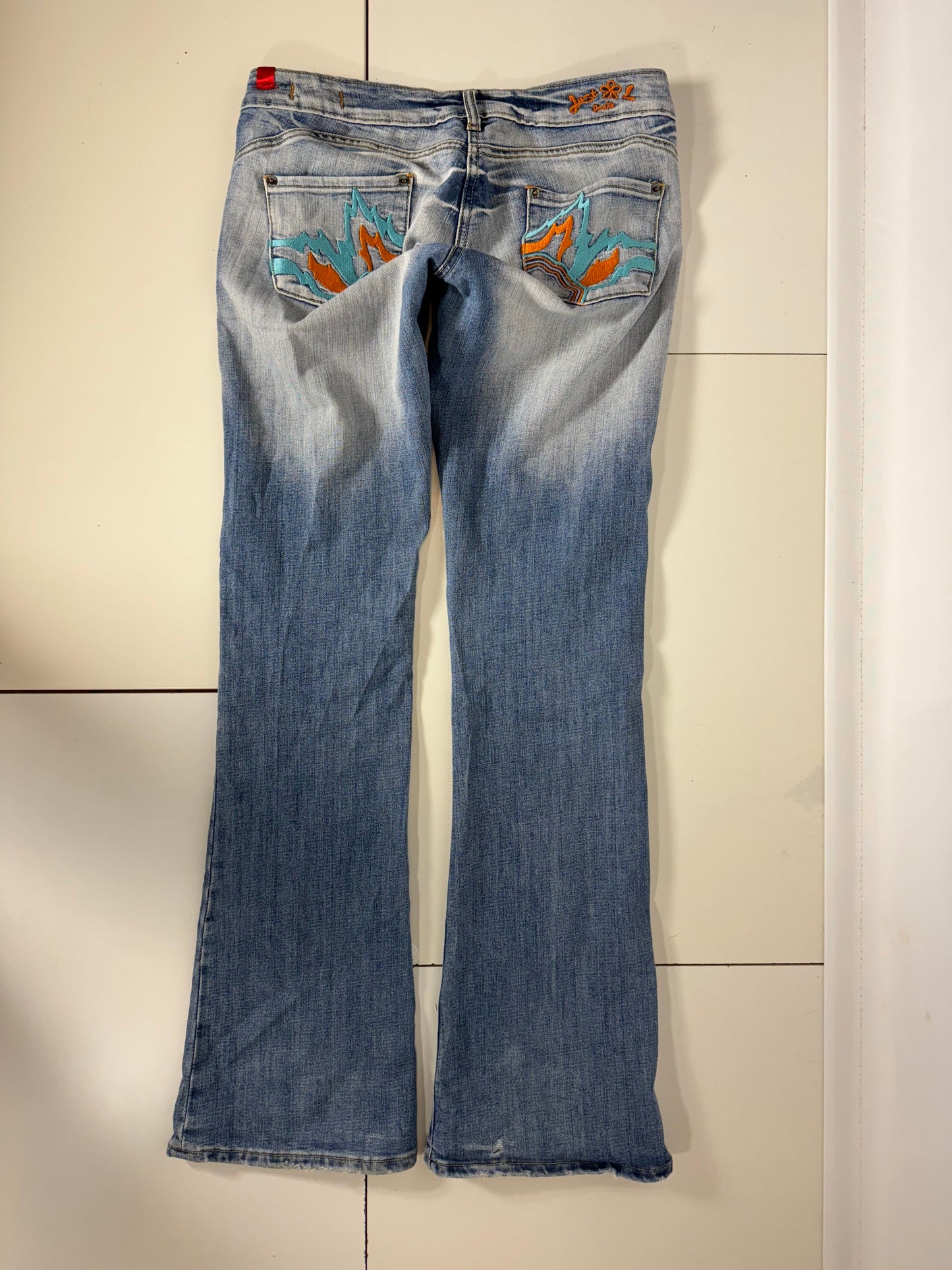 Lågmidjade jeans stl: S