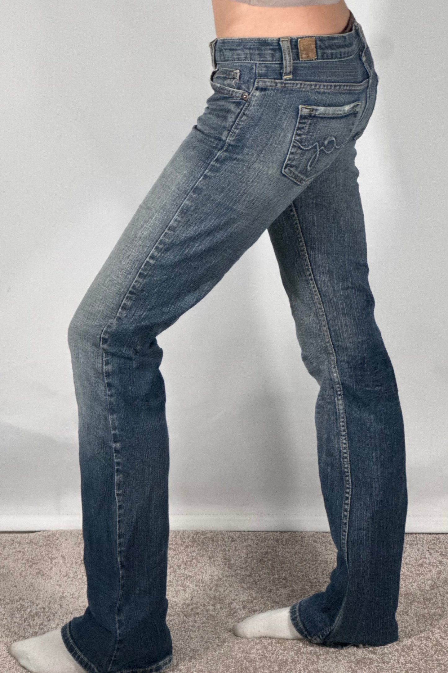 Lågmidjade jeans stl: S