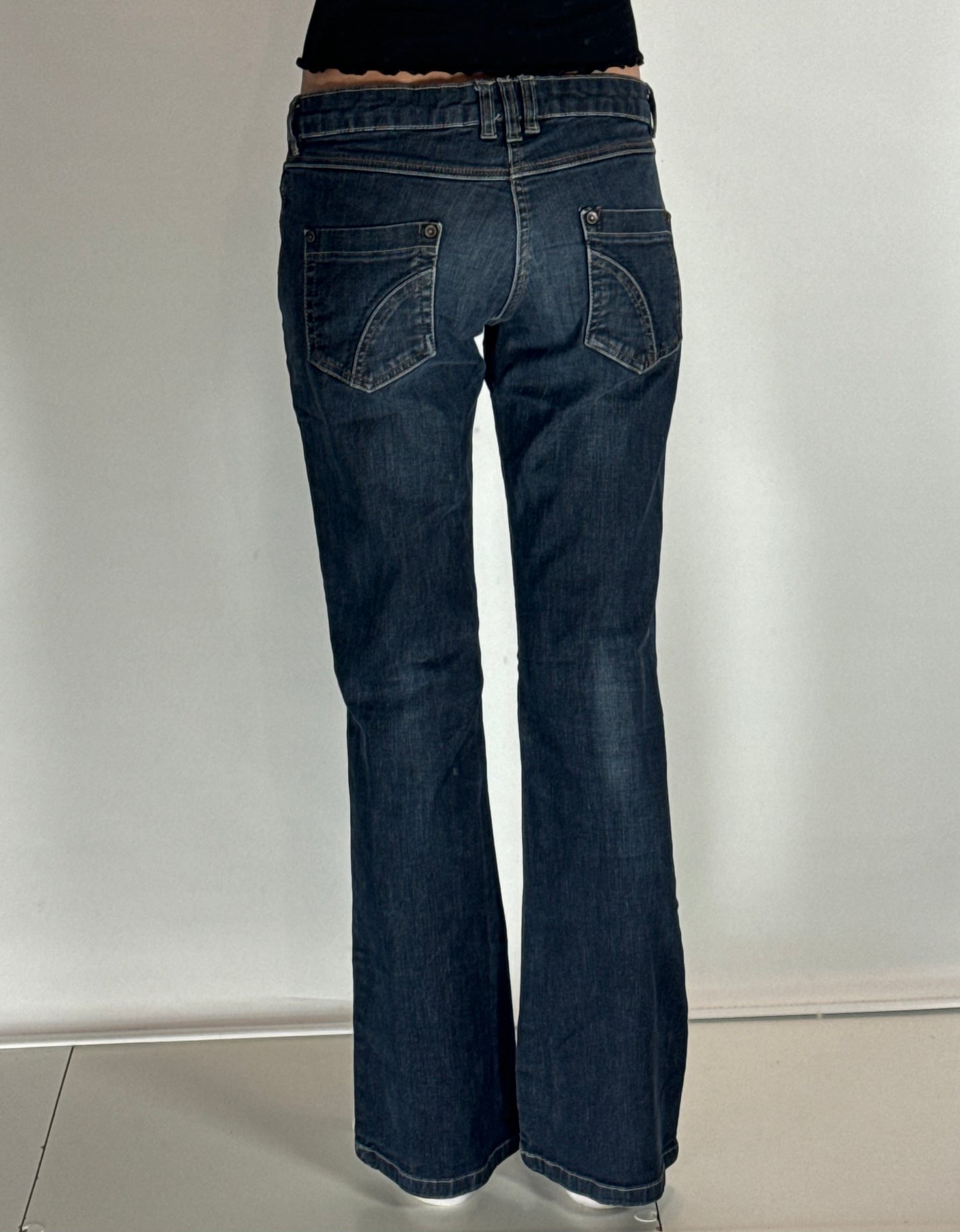 Lågmidjade jeans stl: S