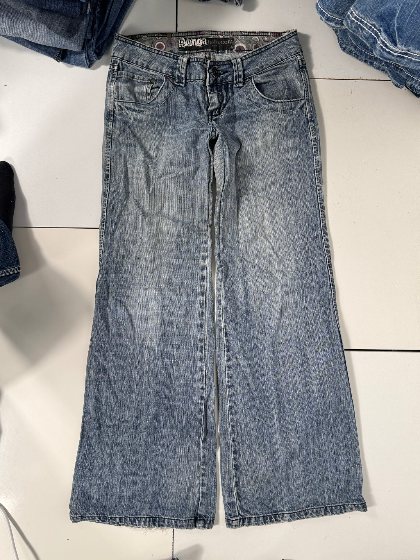 Lågmidjade jeans stl: S