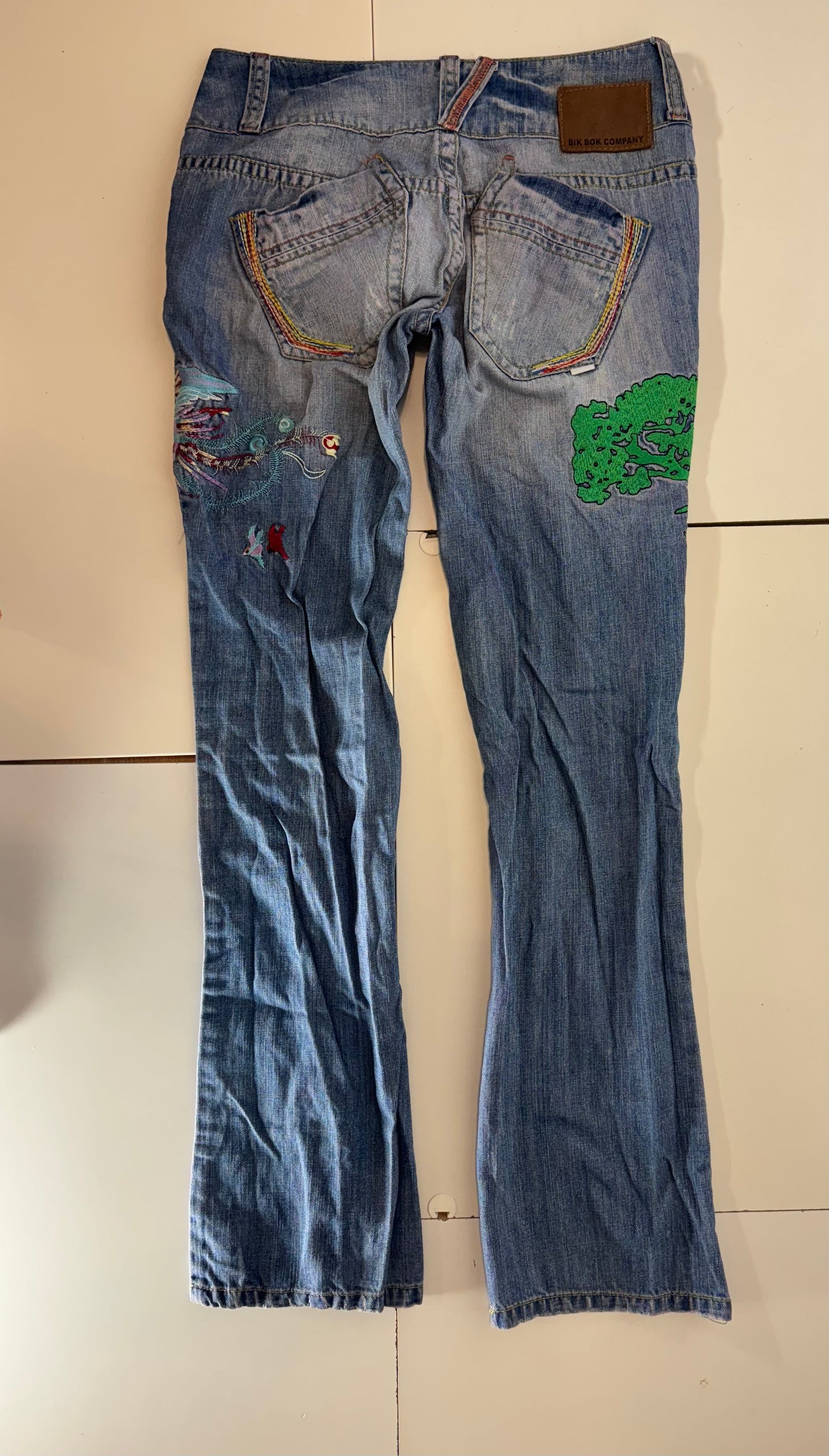 Lågmidjade jeans stl: M
