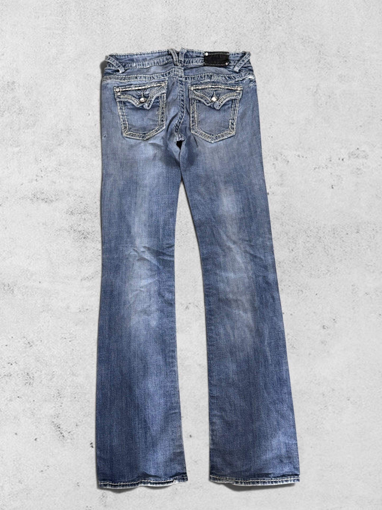 Lågmidjade jeans stl: XS