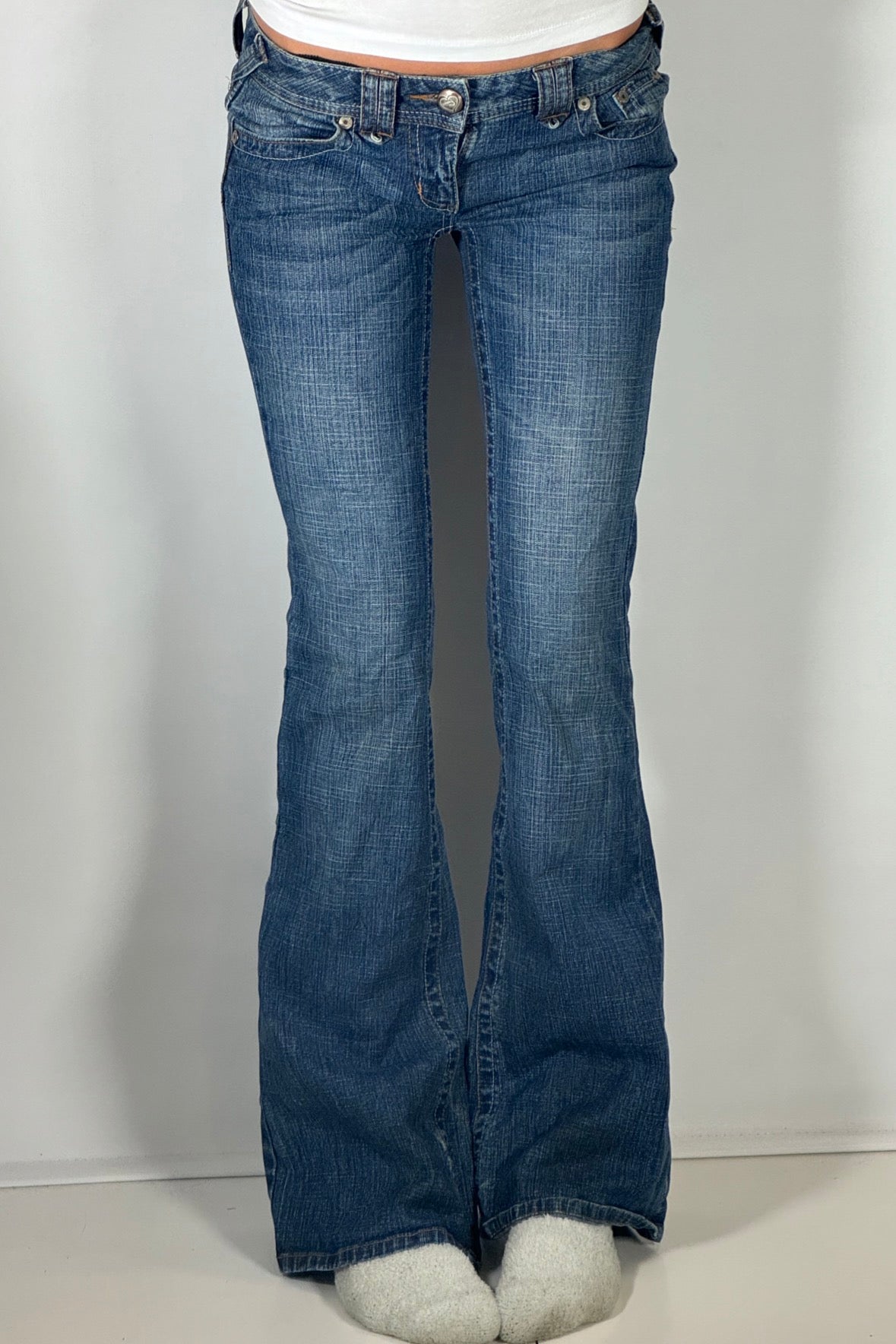 Lågmidjade jeans stl: XS