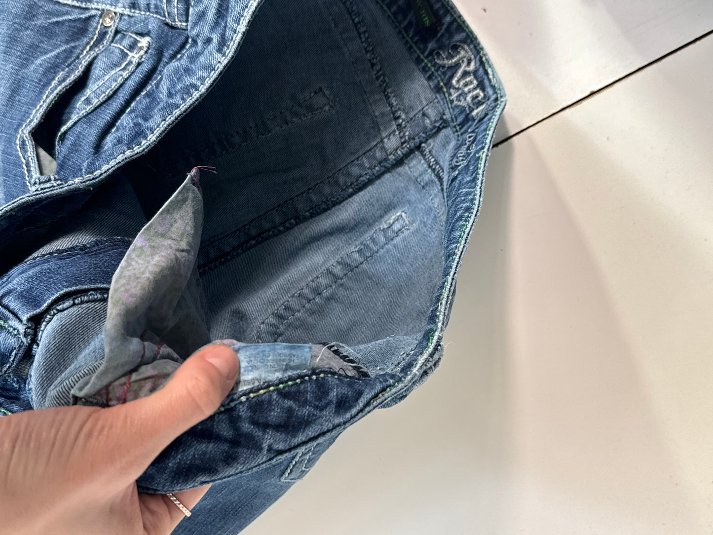 Lågmidjade jeans stl: L