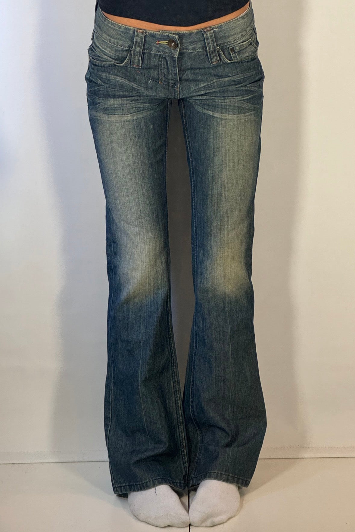 Lågmidjade jeans stl: XS