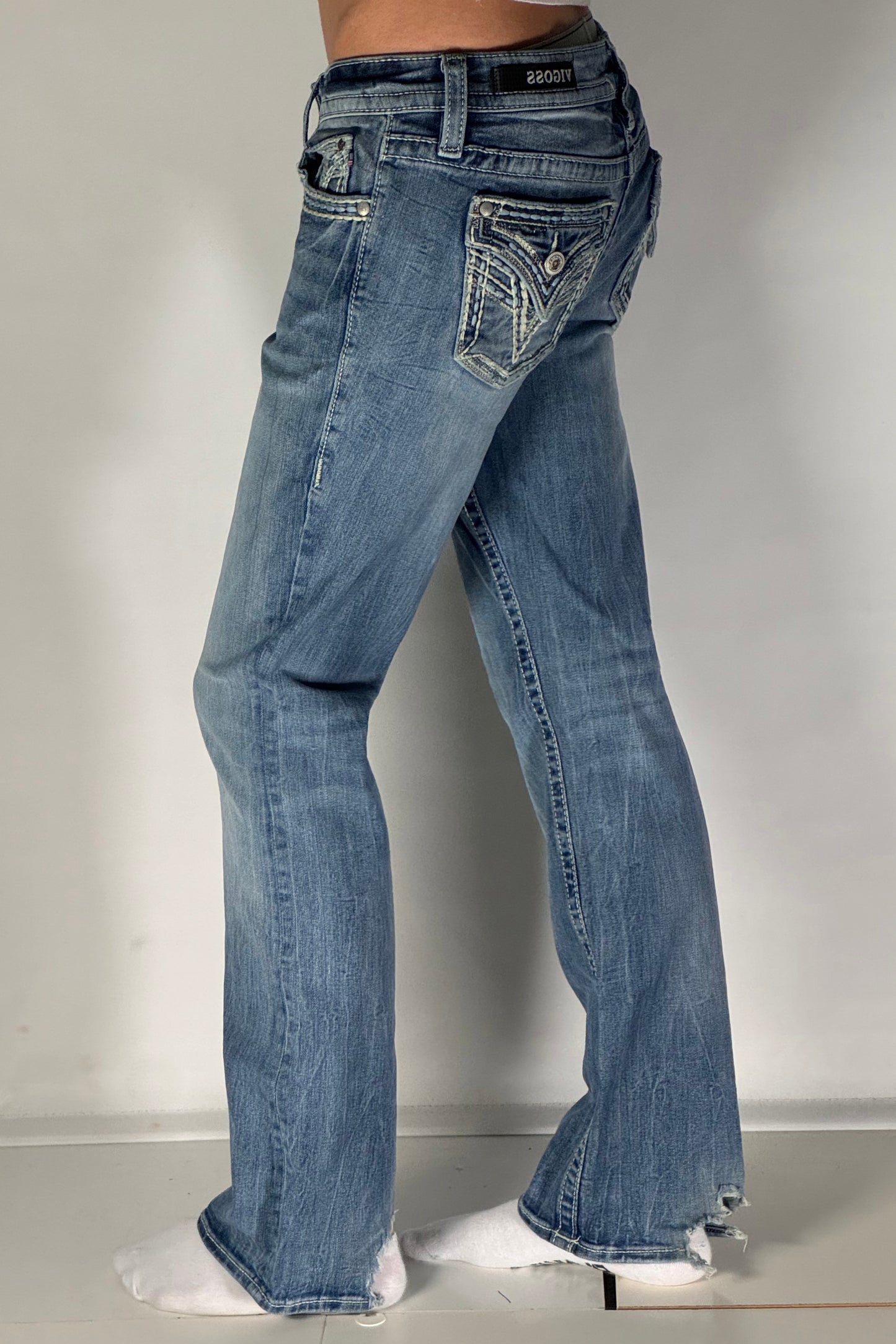 Lågmidjade jeans stl: S