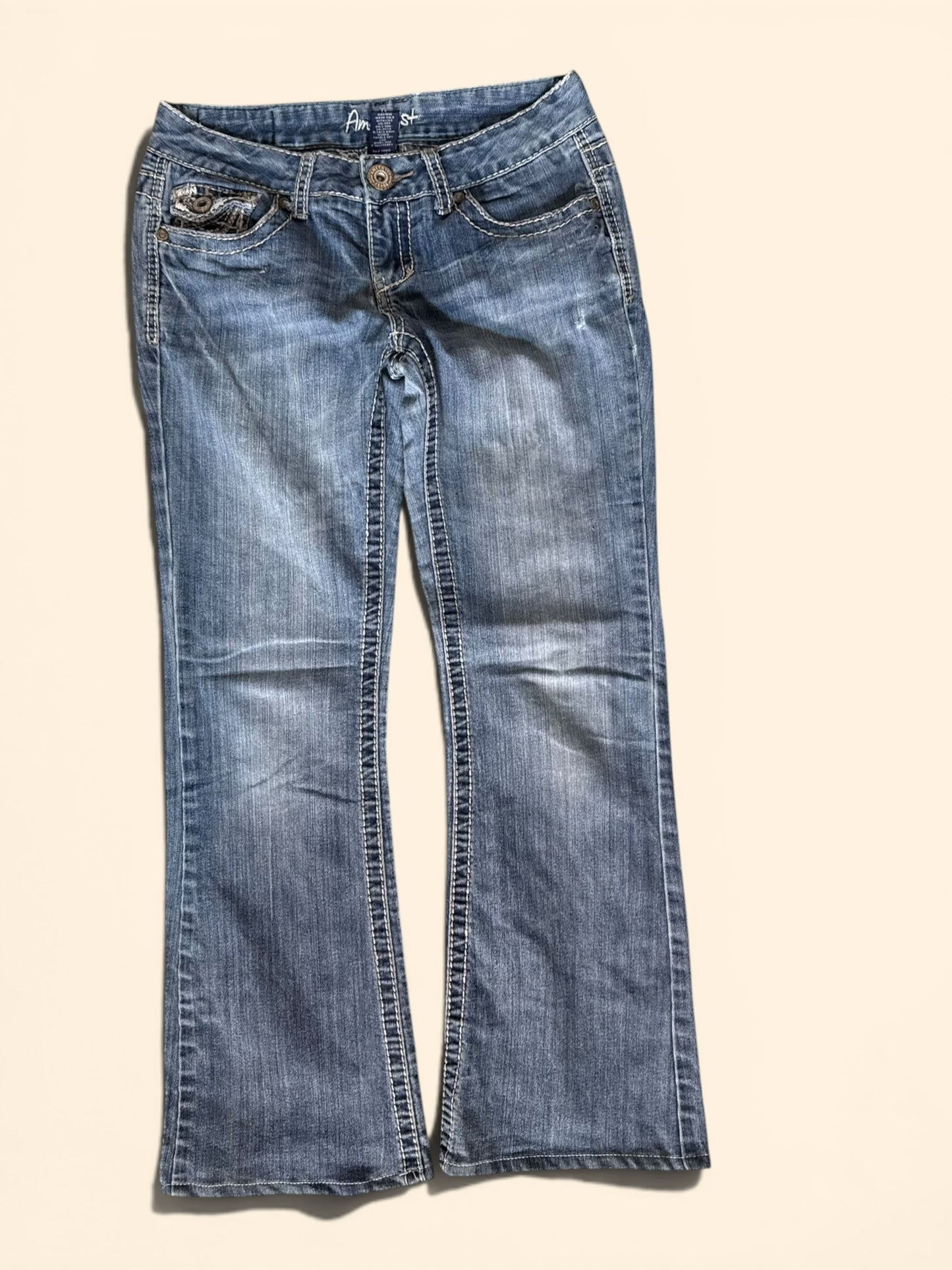 Lågmidjade jeans stl: XS