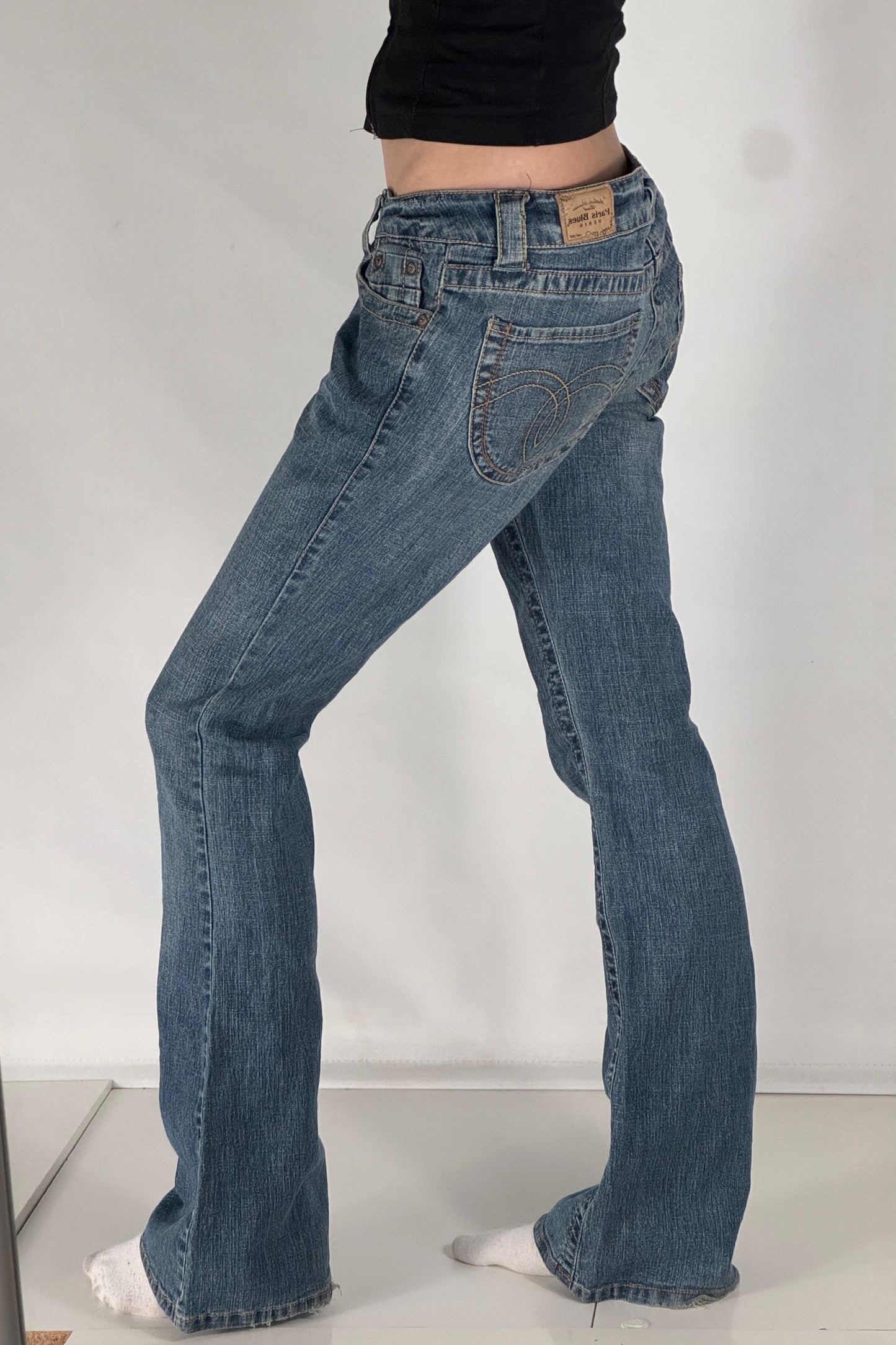 Lågmidjade jeans stl: S