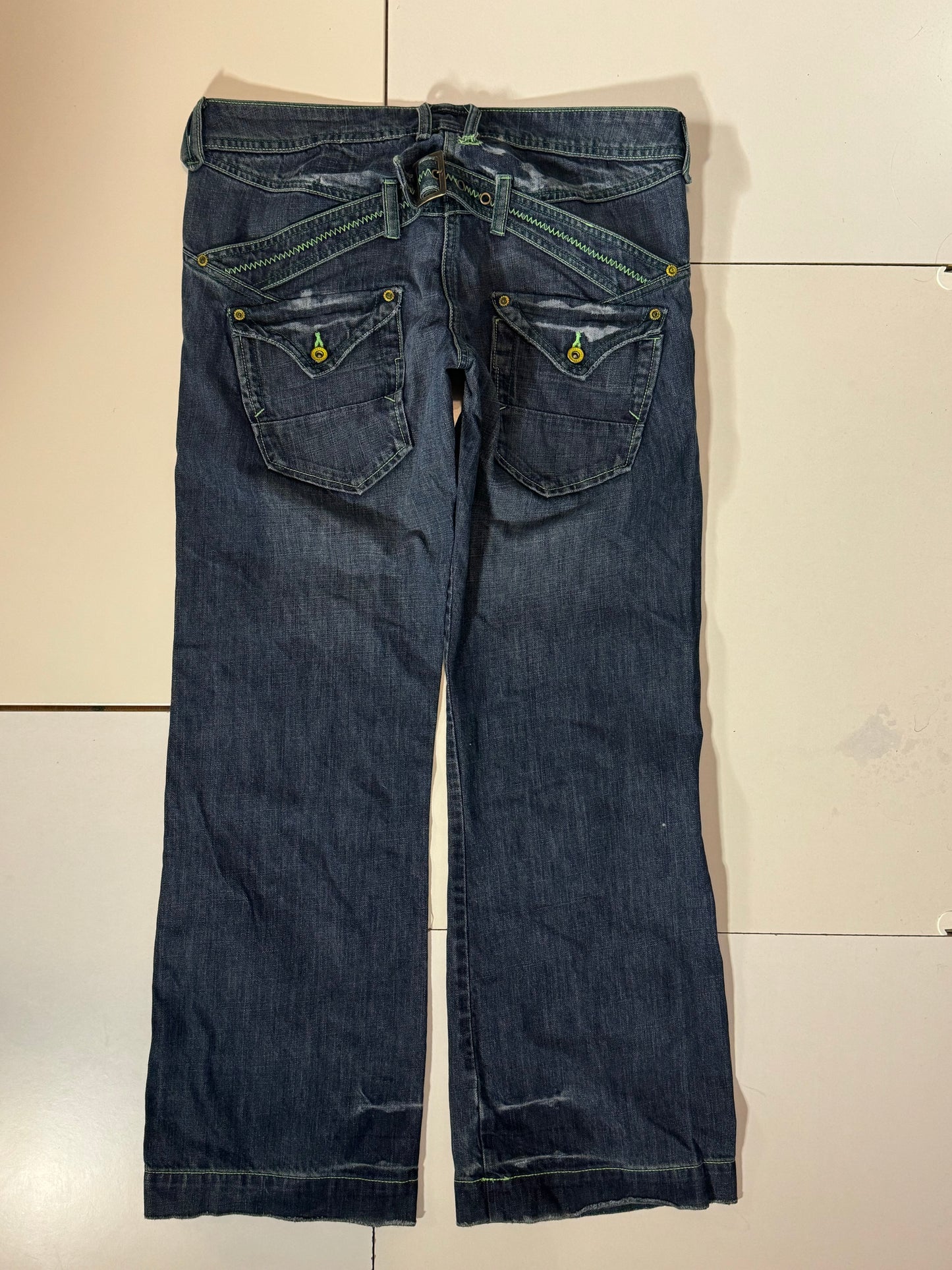 Lågmidjade jeans stl: S/M