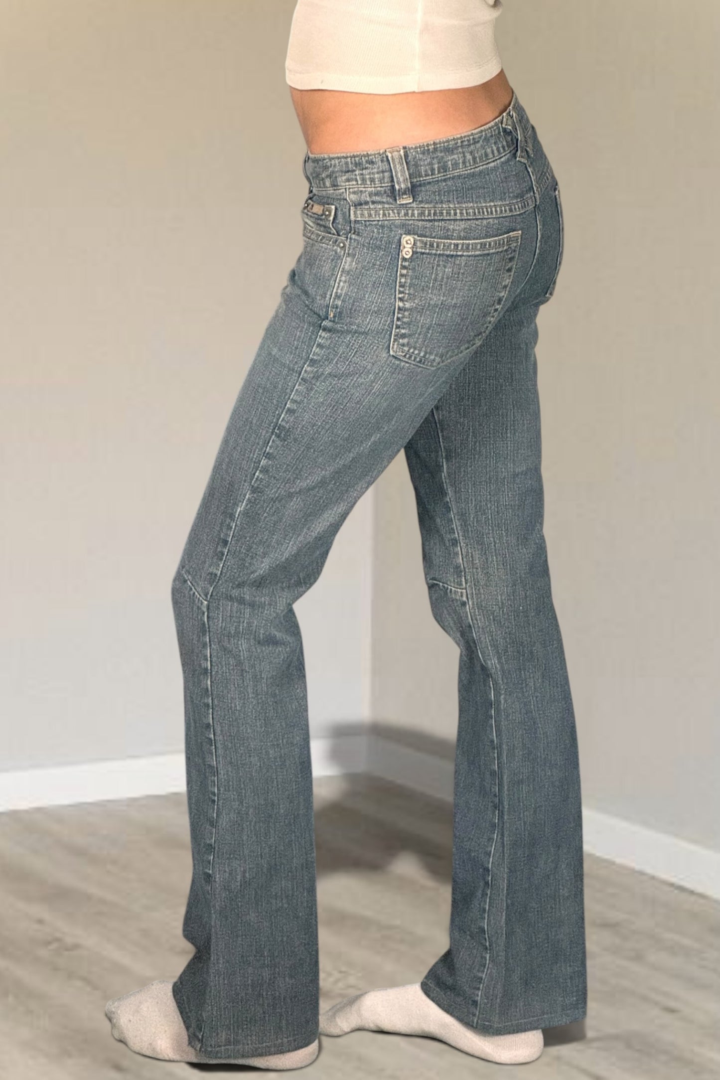 Lågmidjade jeans stl: XS