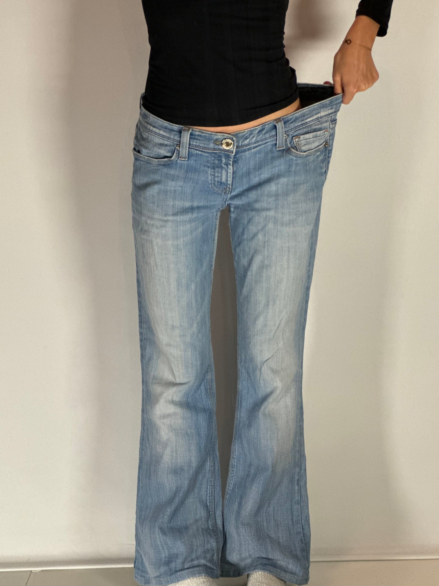 Lågmidjade jeans stl: L