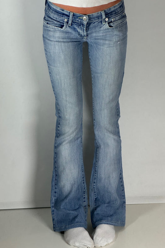 Lågmidjade jeans stl: XS