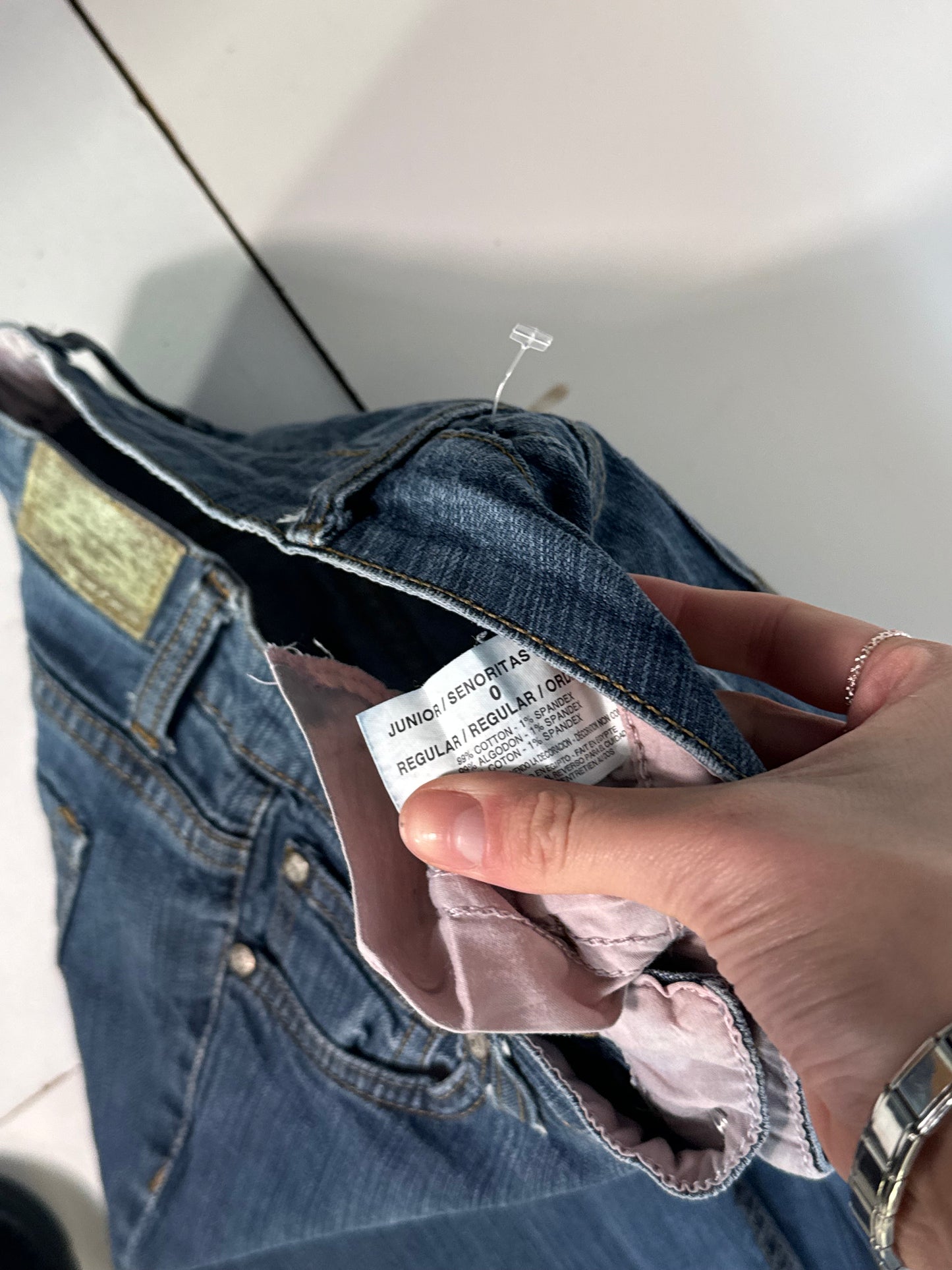 Lågmidjade jeans stl: XXS