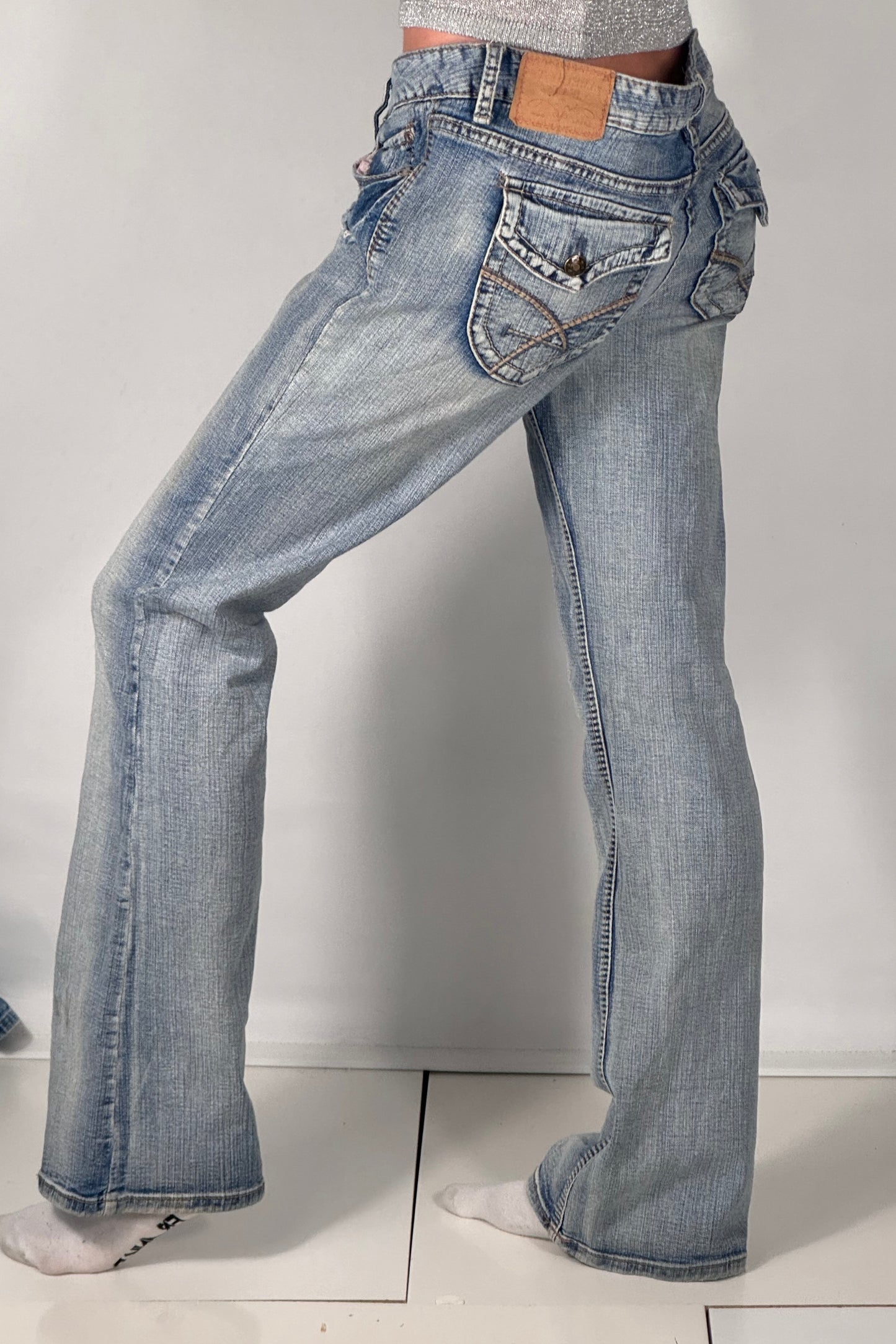 Lavlivsjeans str: M
