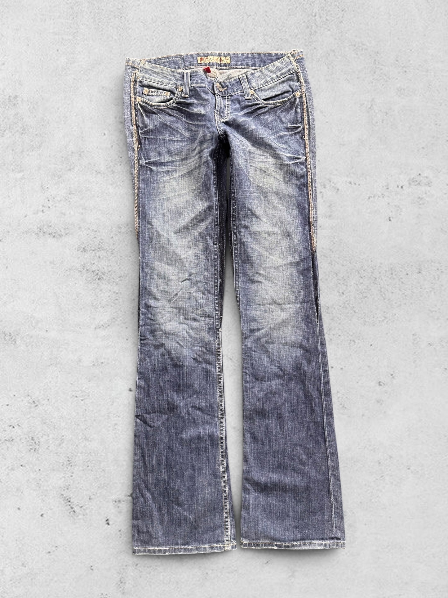 Lågmidjade jeans stl: S/M