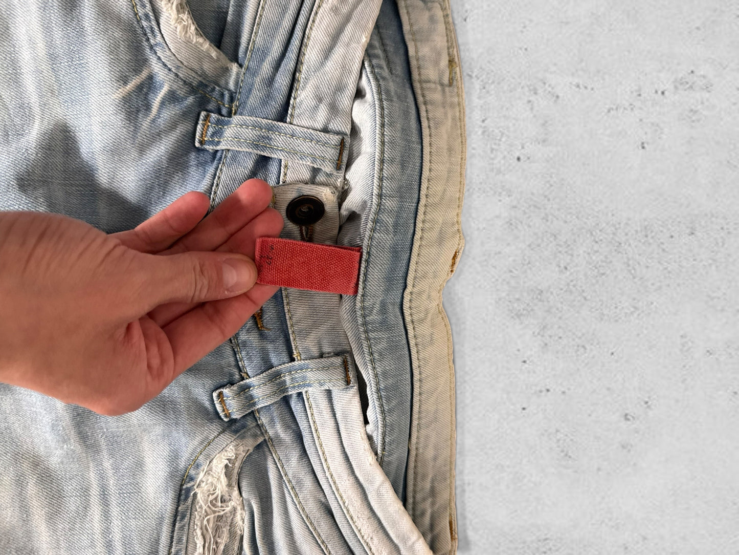 Lågmidjade jeans stl: XS
