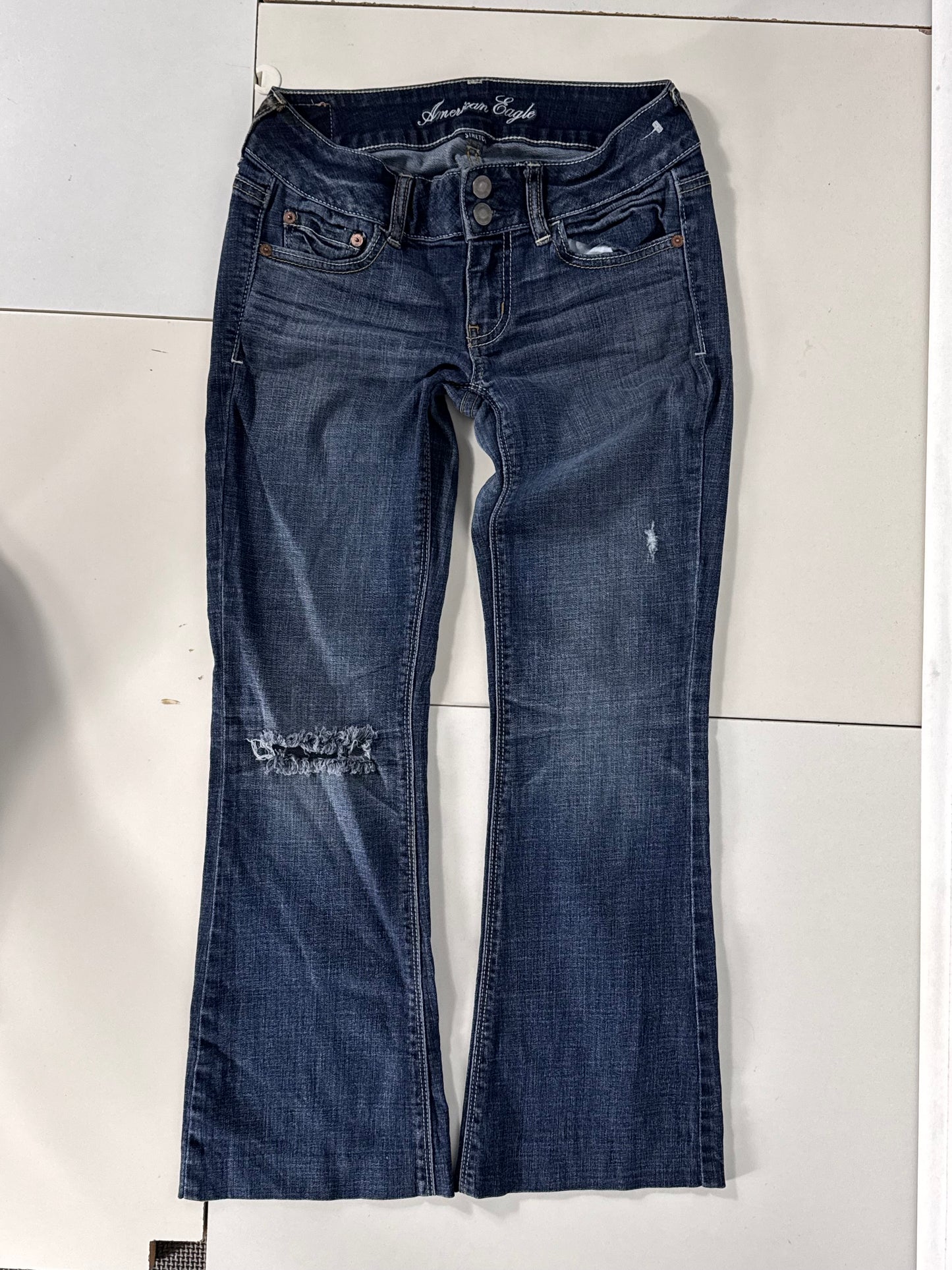 Lågmidjade jeans stl: XXS