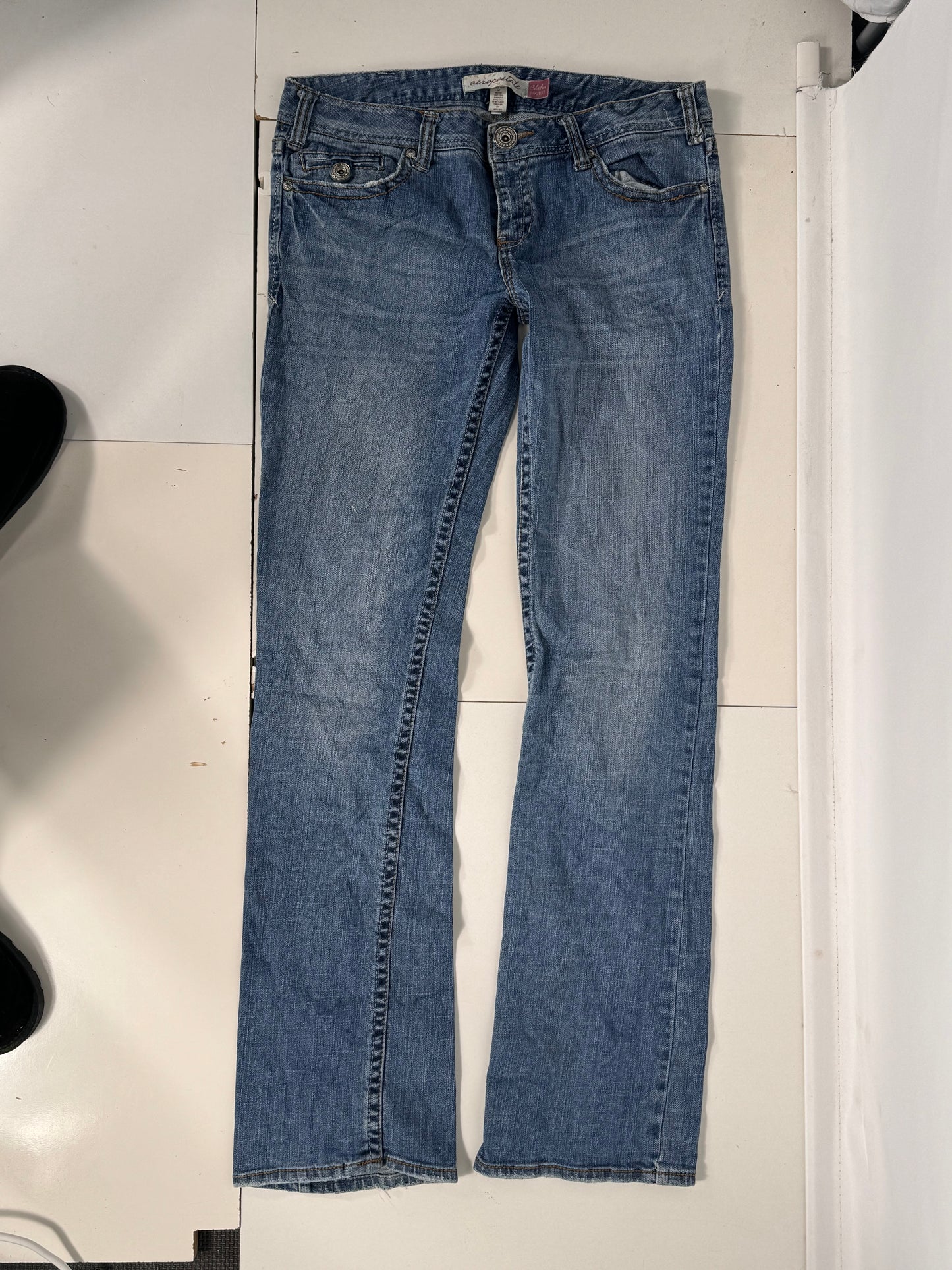 Lågmidjade jeans stl: S/M