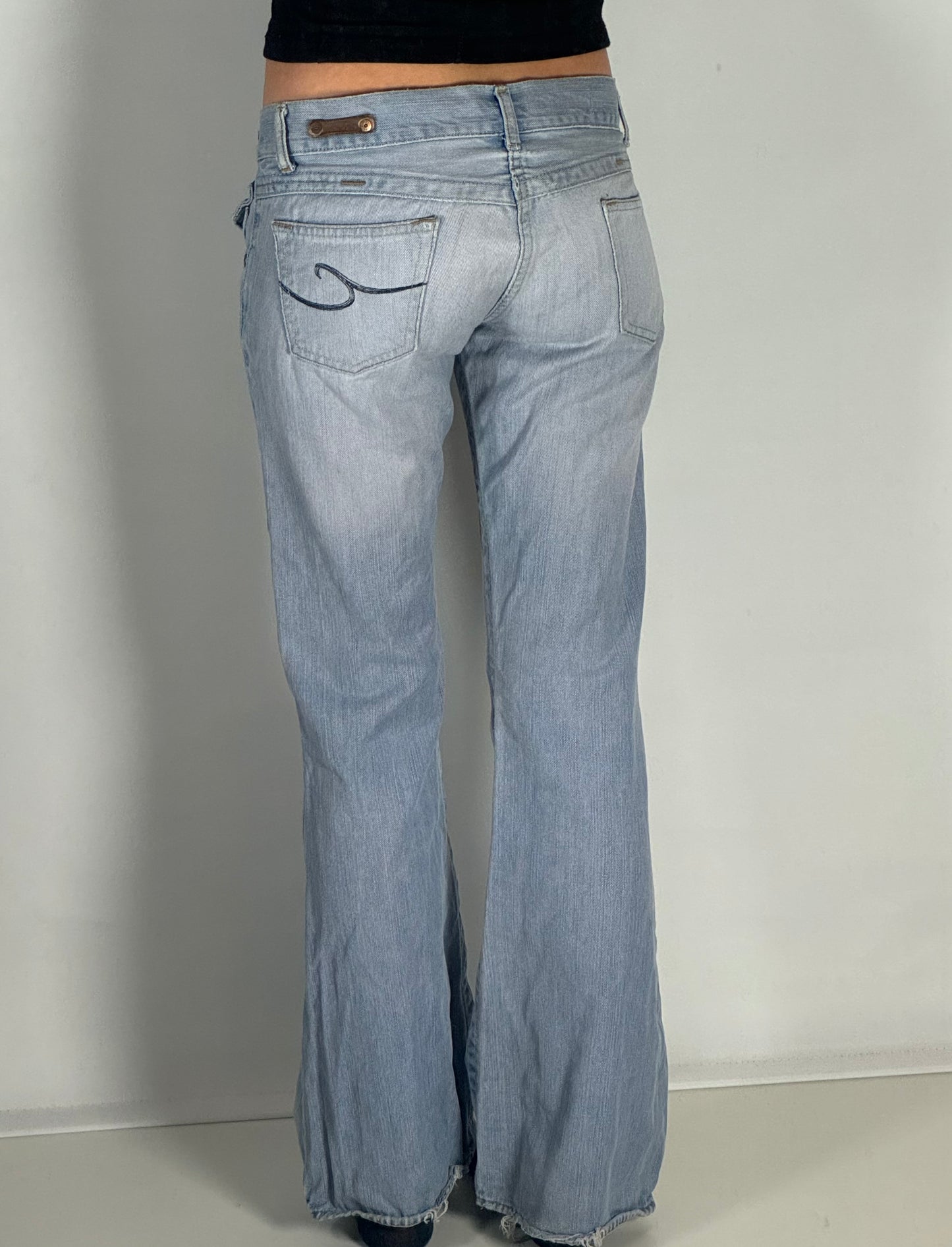Lågmidjade jeans stl: S