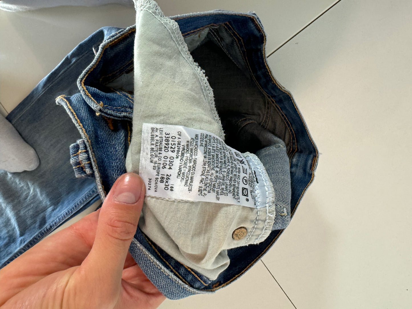 Levis jeans stl: XS