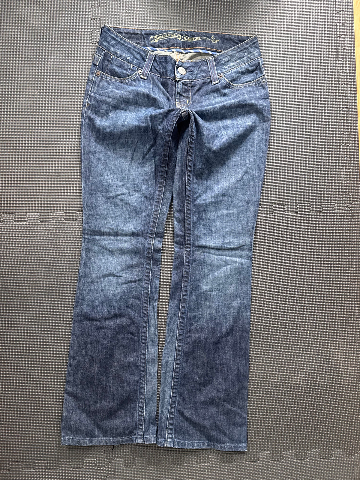 Lågmidjade jeans stl: S